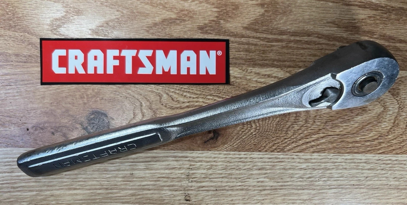 Craftsman 1/2” Drive Ratchet Quick Release VJ 44809 USA Socket Super Clean