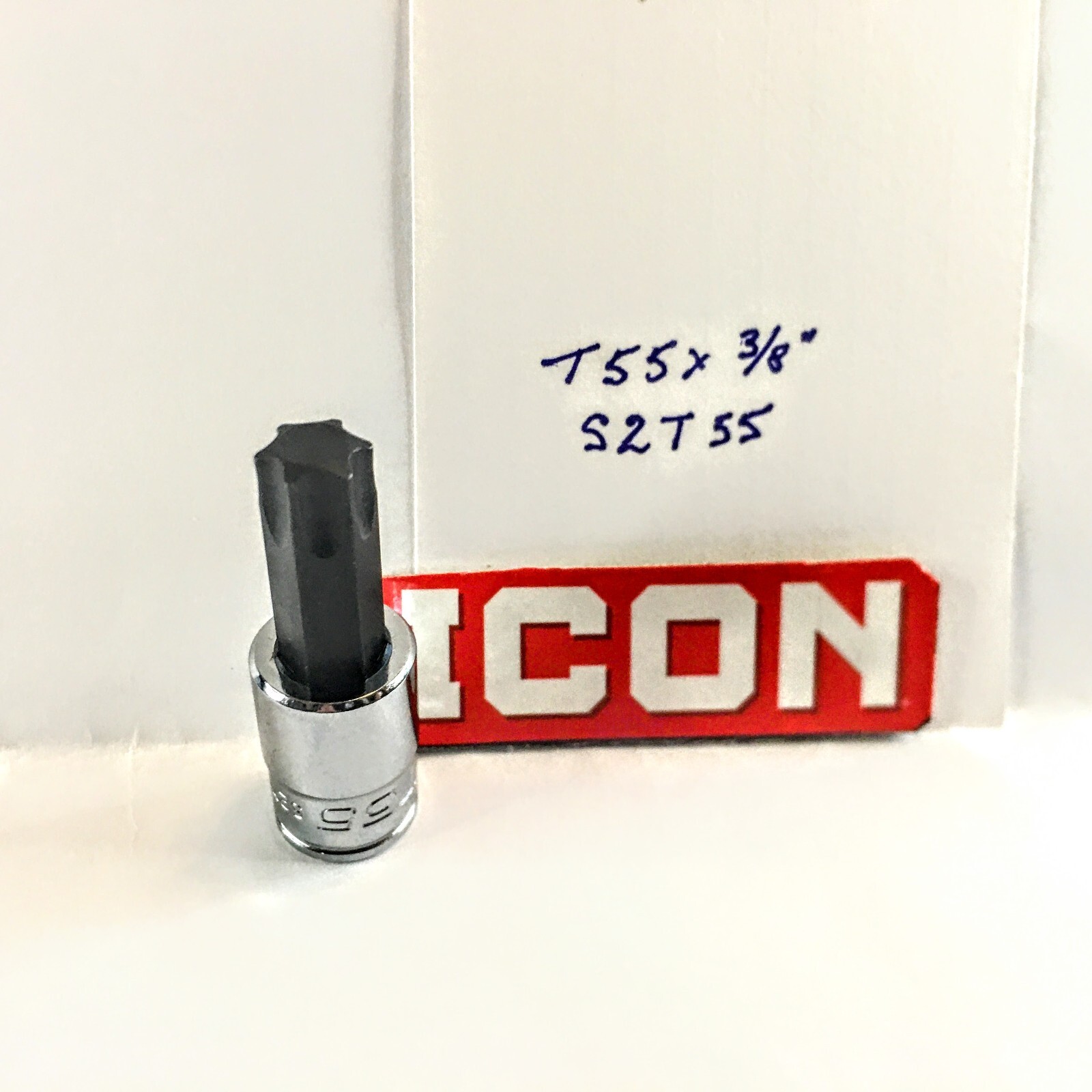 ICON T 55 x 3/8″ Torx Socket S2T55 Free USA Shipping