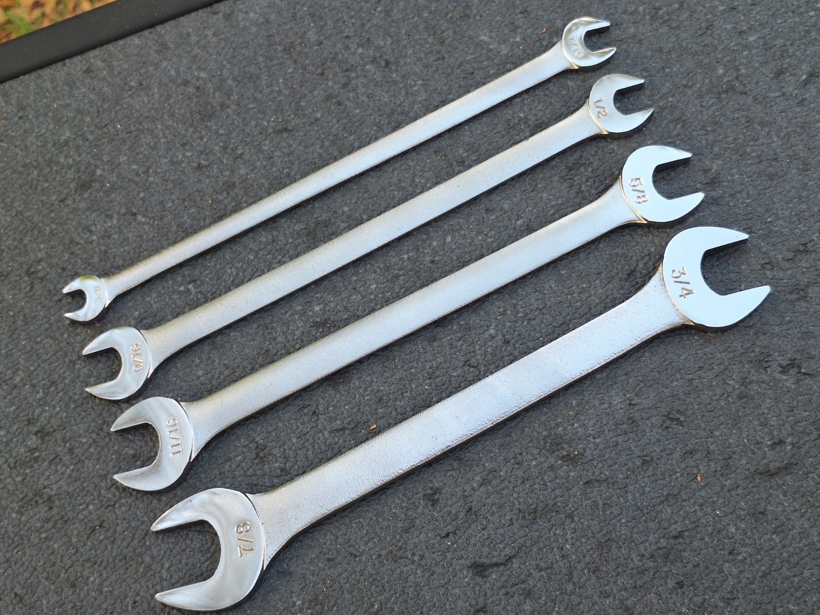 NOS*** Craftsman USA 4-pc V-Series SAE Tappet Low Profile Thin Wrench Set 11799