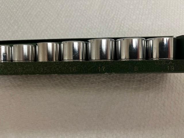 S-K 3/8” Drive METRIC Socket Set with METAL Tray