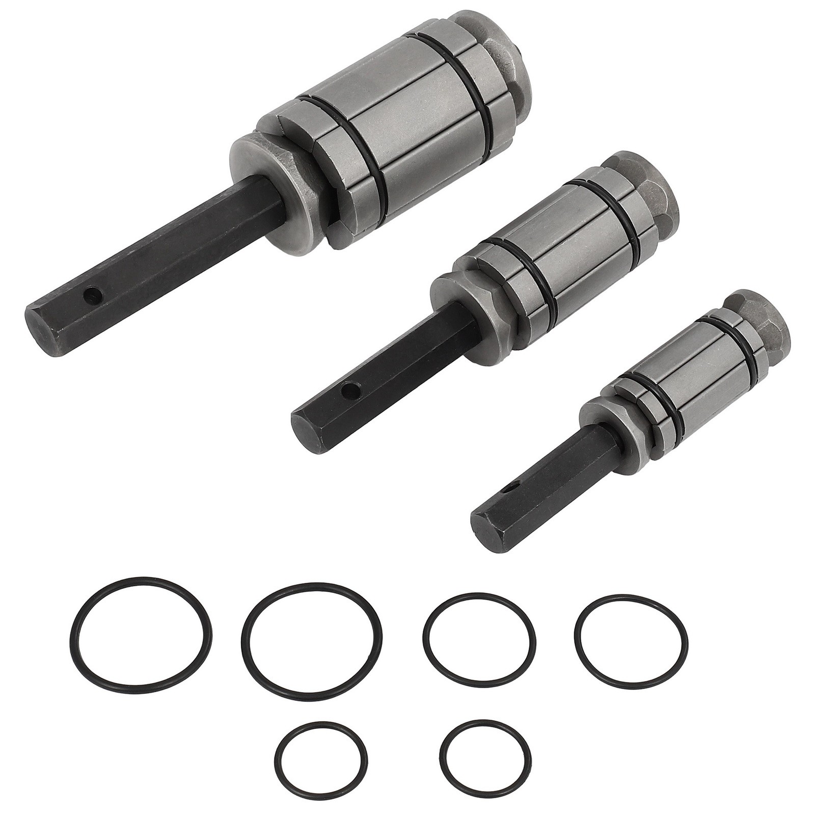 3 Pieces Exhaust Pipe Expander Tail Pipe Muffler Spreader Tool 1-1/8″ to 3-1/2″