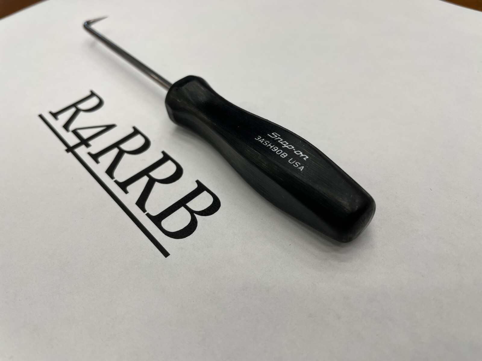 Snap-on Tools USA NEW Classic BLACK Mini Hard Handle 90° Pick 3ASH90B