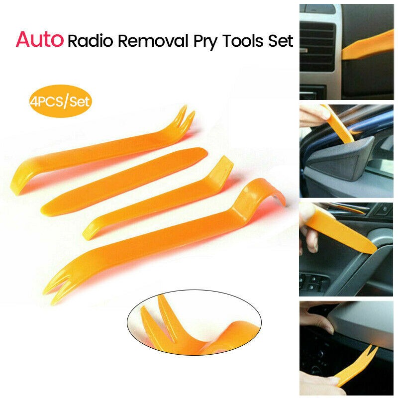 4 Pack Car Auto SUV Trim Removal Hand Tool Door Panel Pry Bar Dashboard Interior
