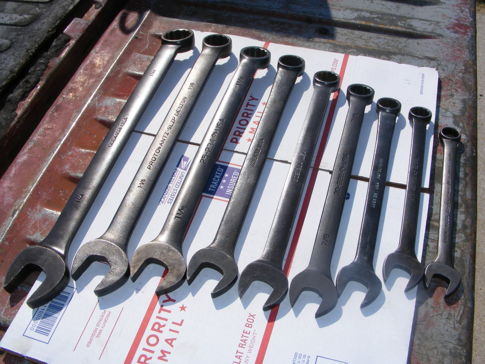 black oxide wrench set sae mostly snap on
