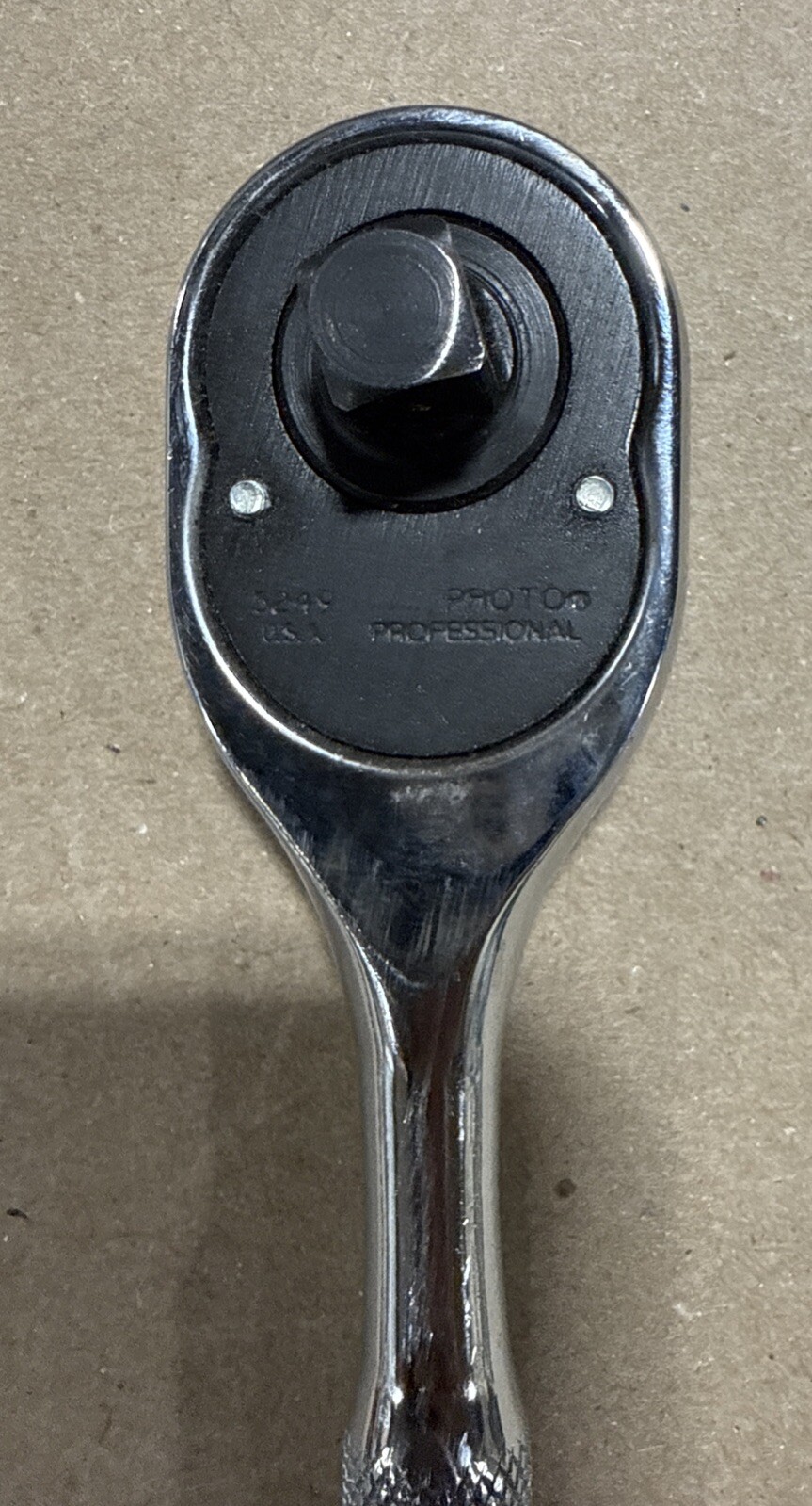 Proto 3/8″ Drive Classic Pear Head Ratchet w/ 7” Knurled Handle J5259 5249 NEW