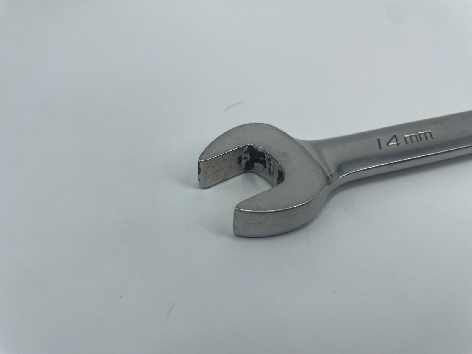 Snap-on 14mm Combination Open Flare Nut Wrench RXSM14B Made in USA