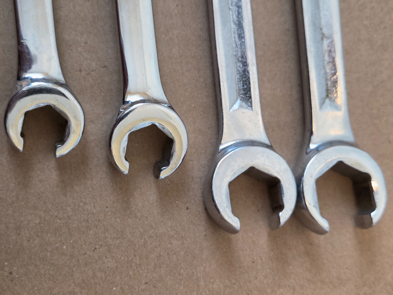 SNAP ON RXH RXS OPEN & FLARE NUT WRENCH LOT 13/16 3/4 11/16 5/8 1/2 9/16 VINTAGE