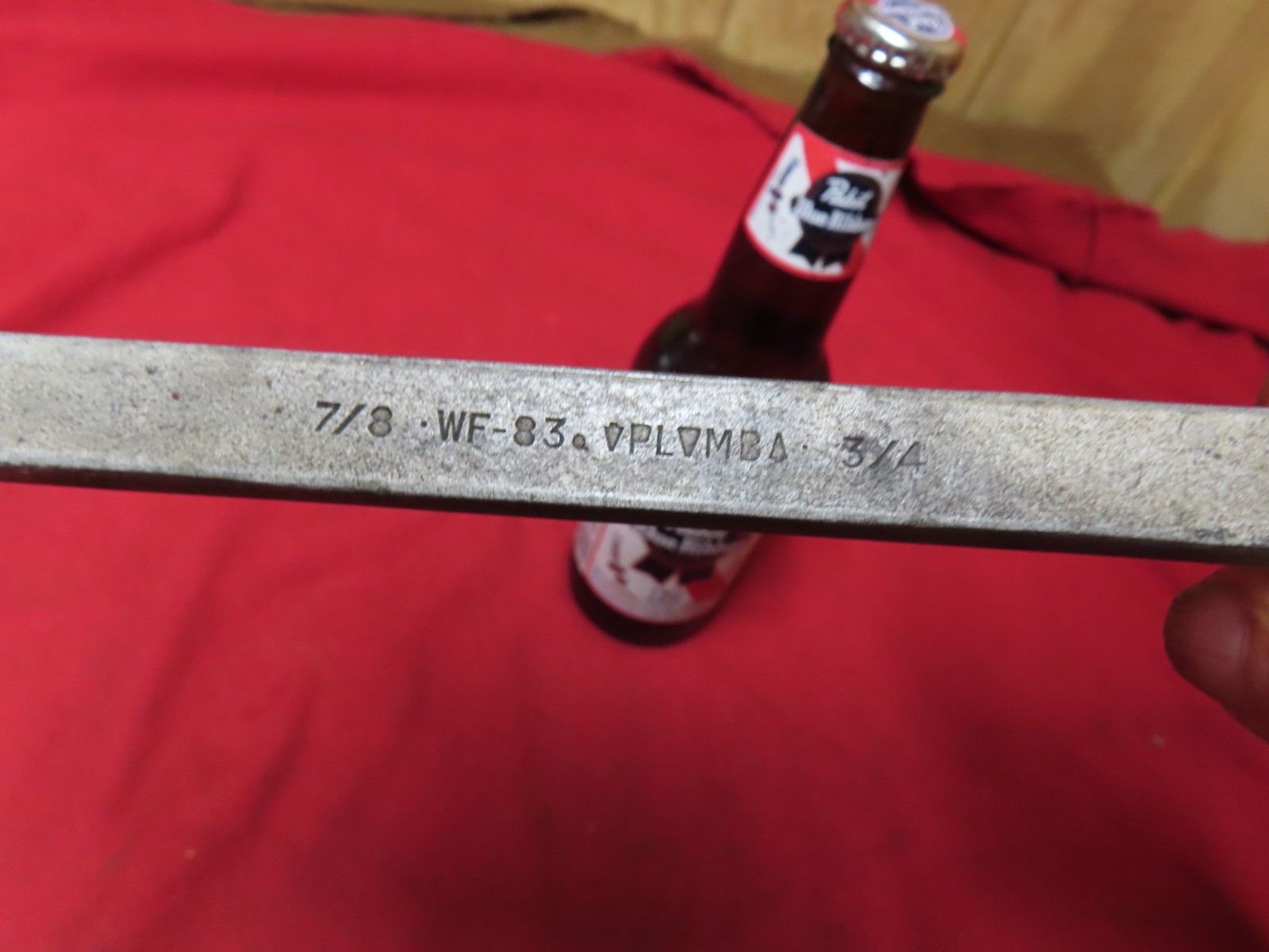 Vtg Plomb WF-83 3/7 x 7/8 Box Wrench,Opp Arrows,Wartime,USA~GD+🤠PL6.4.26R