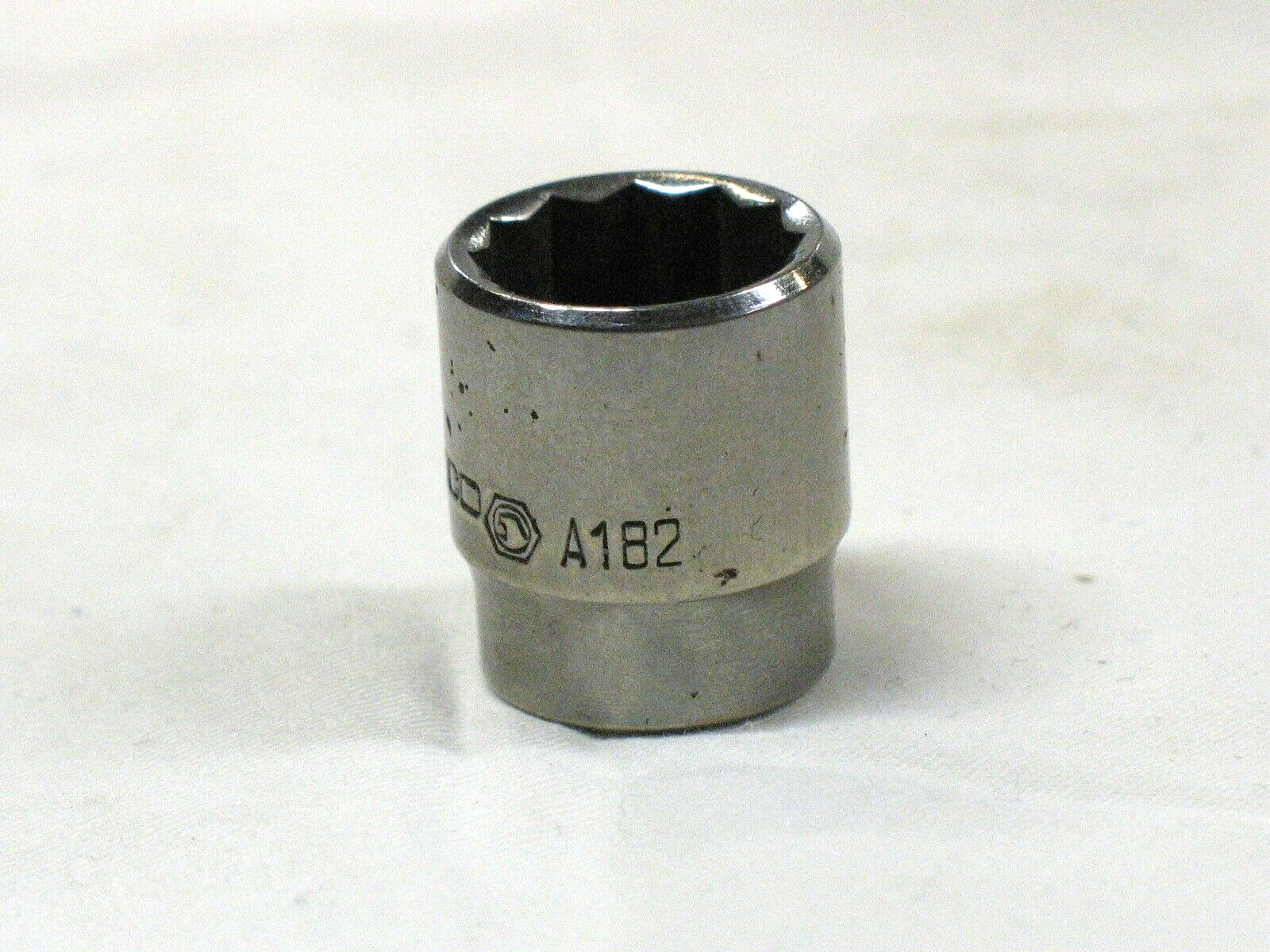 MATCO Tools 9/16in 1/4in Drive Shallow 12 Point Socket #A182