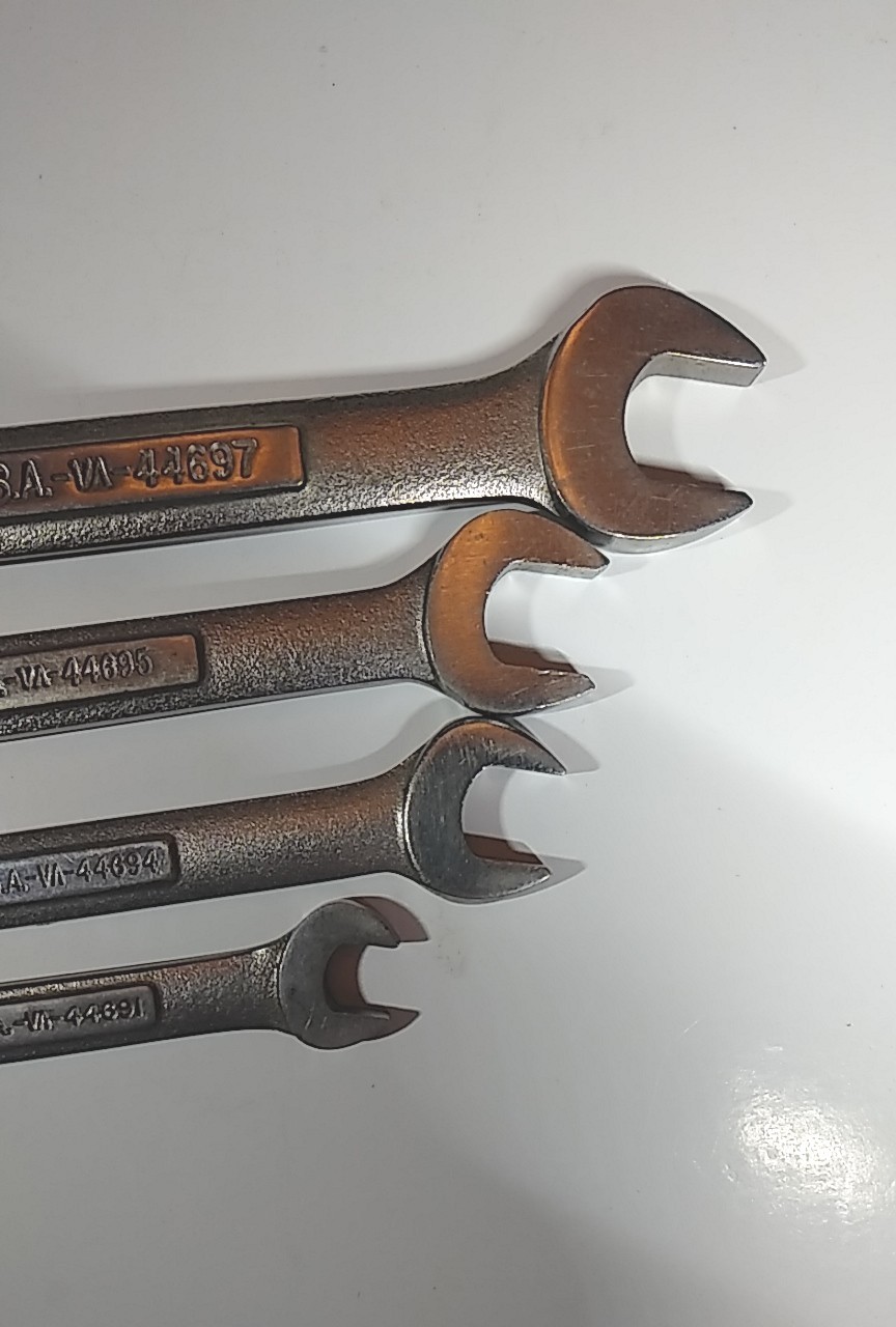 CRAFTSMAN -VA- Series 4pc SAE 12 Pnt Combination Wrench Set Made In USA