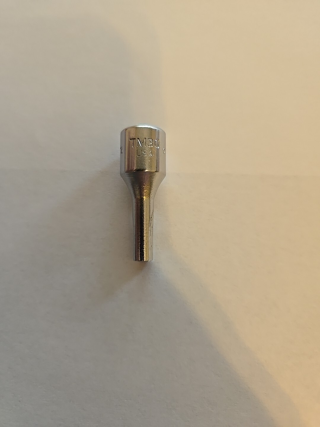 Snap On 1/4″ Drive 1/4″ SAE Chrome Clutch Bit Driver Socket TM30