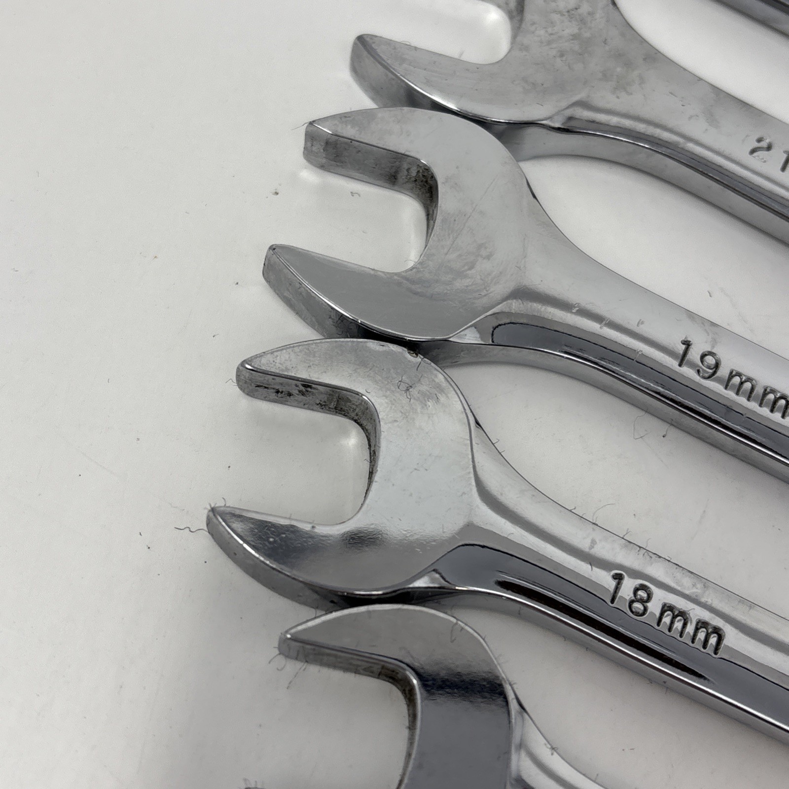 SK S-K Tools 14 Pcs Metric Combo Wrench Set SuperKrome Polished 7MM to 22MM READ