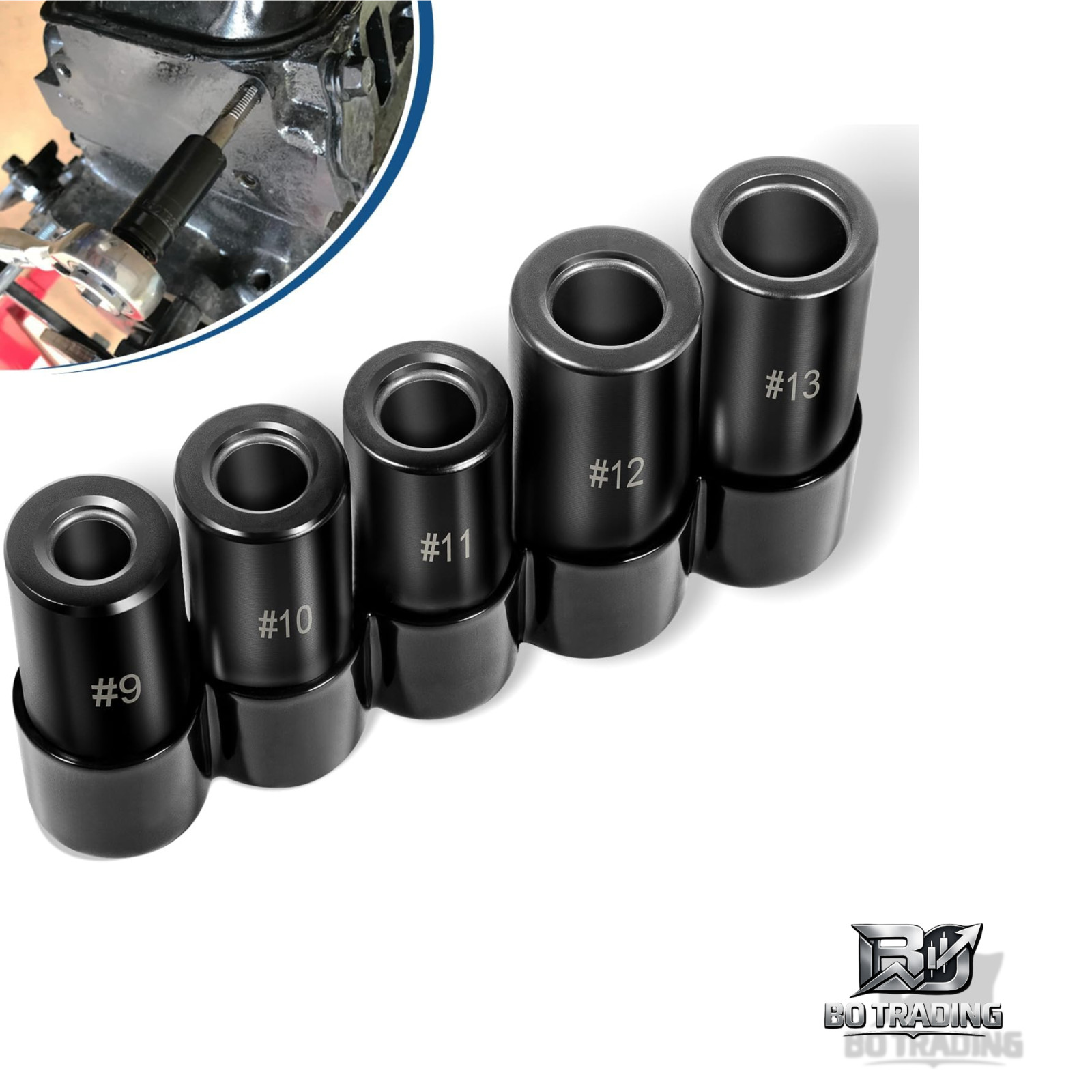 71670 Large Tap Socket Set, Fit 5/8″, 11/16″, 3/4″, 7/8″ & 1″ (16mm-25mm) Tap.