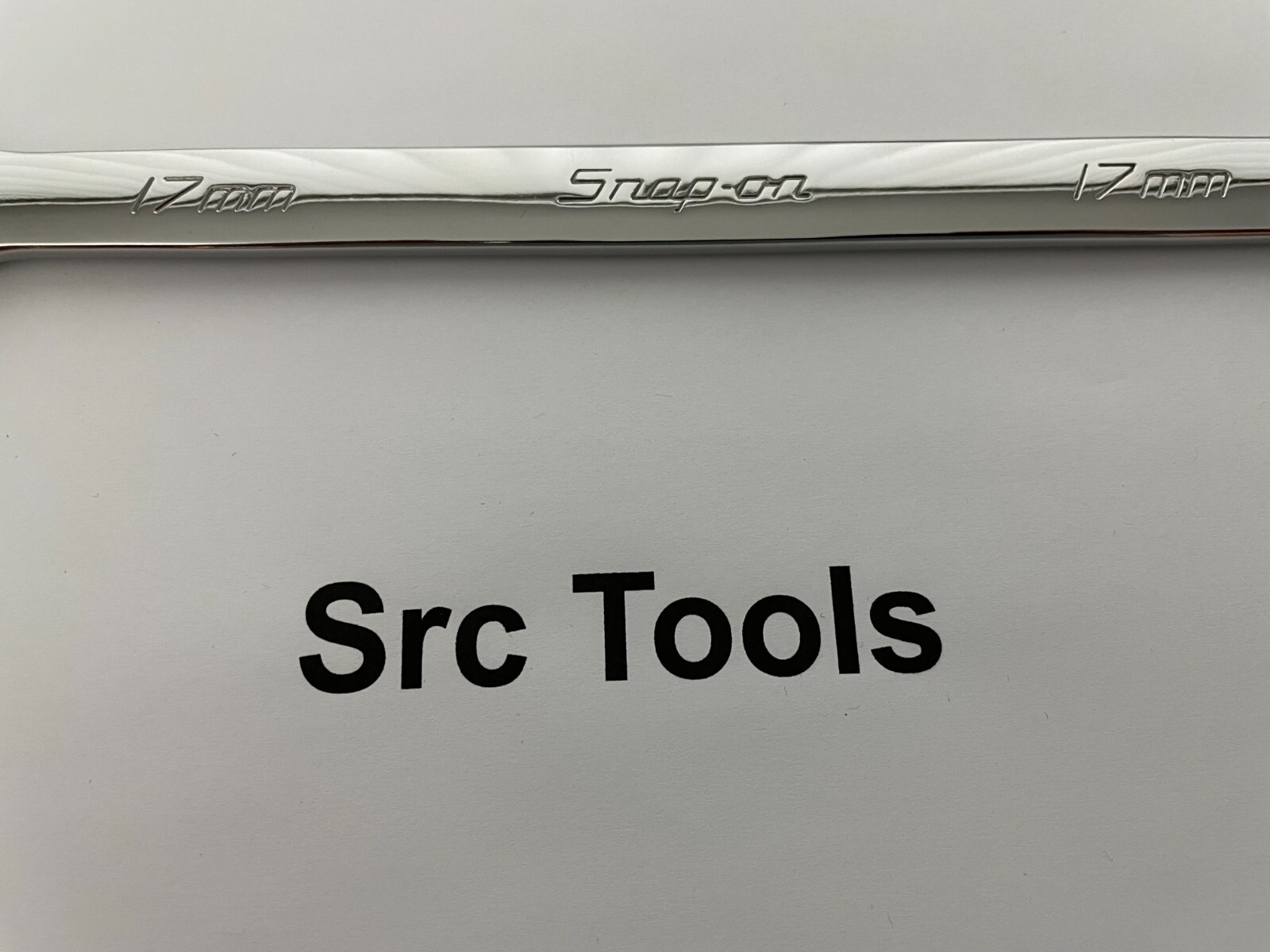 Snap-On Tools USA NEW 17mm Metric Standard Chrome Combo Wrench OEXM170B