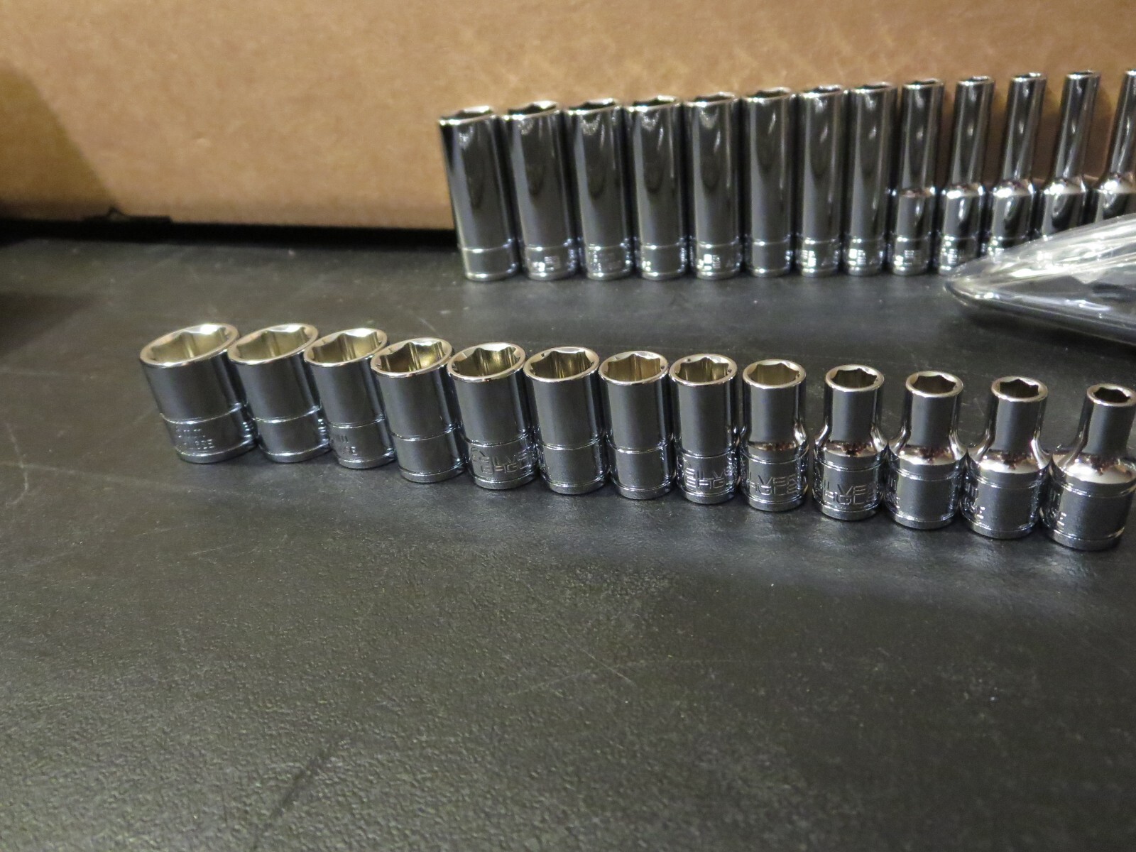 MATCO SILVER EAGLE 1/4″ DRIVE 20-PC SAE and 26-pc metric 6 point SOCKETS New