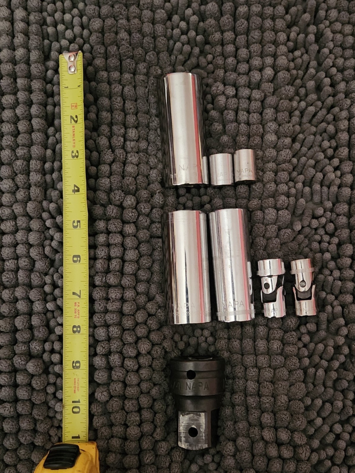 NAPA Socket Lot (8) – NB1216 NB1218 NBF13M NBF16M NHP83 NTD627M NTD628 NTD634