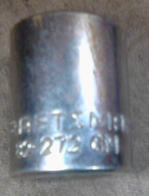 Craftsman 3/8 drive 17mm shallow socket 82-272GM 6 point