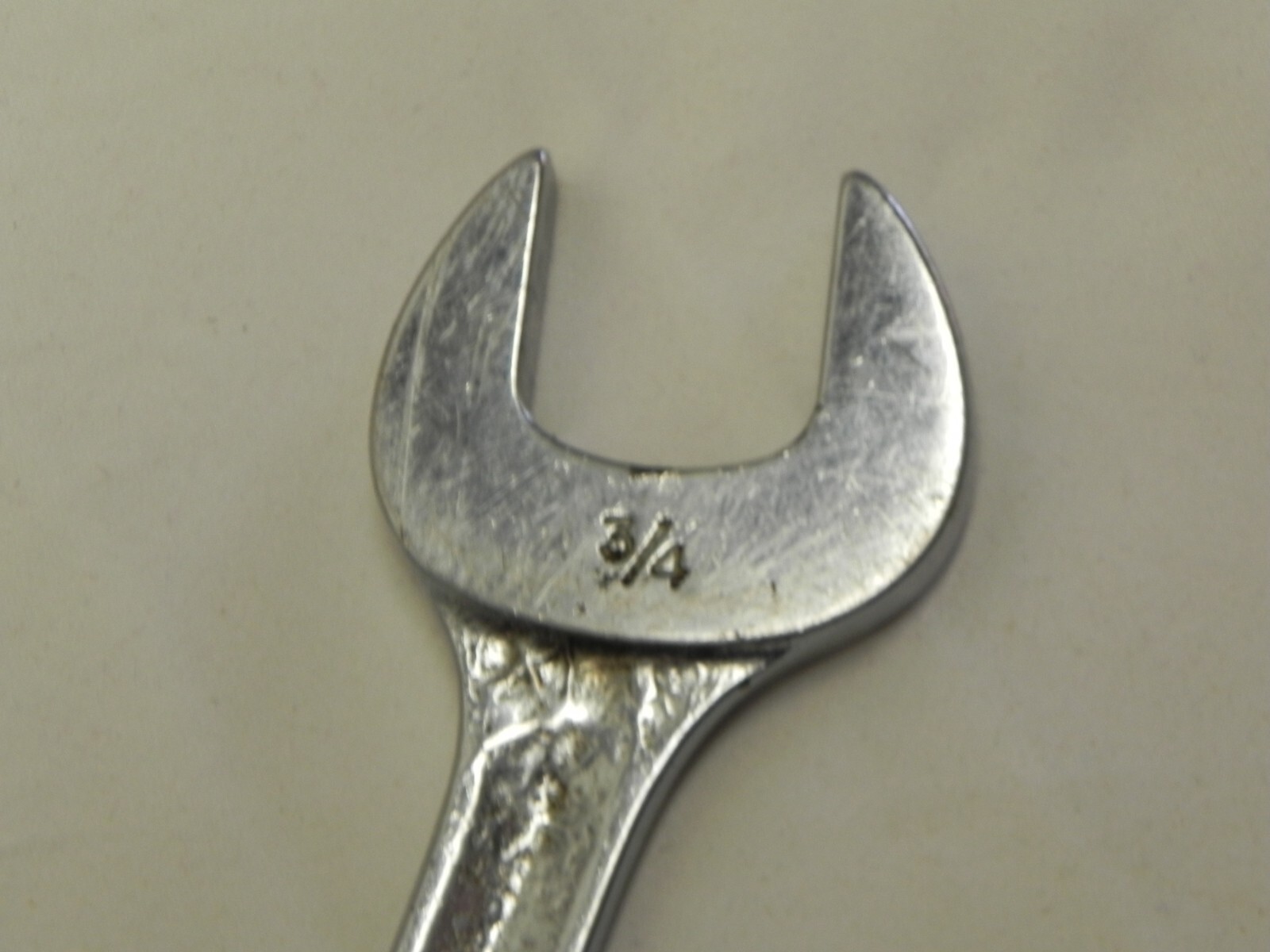 Snap-On VS2024 SAE 5/8» x 3/4» Open End Wrench Measuring 7-7/8» Long