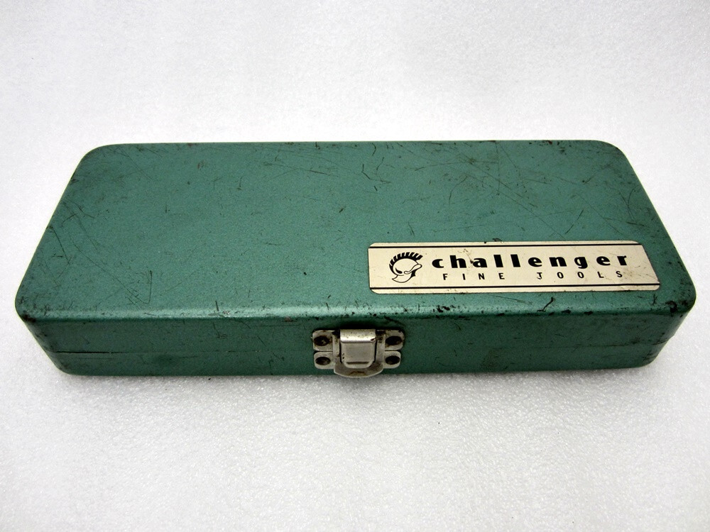 Vintage Penens Challenger 1/2″ Drive 13pc SAE 12pt Socket Set 2077 Made in USA