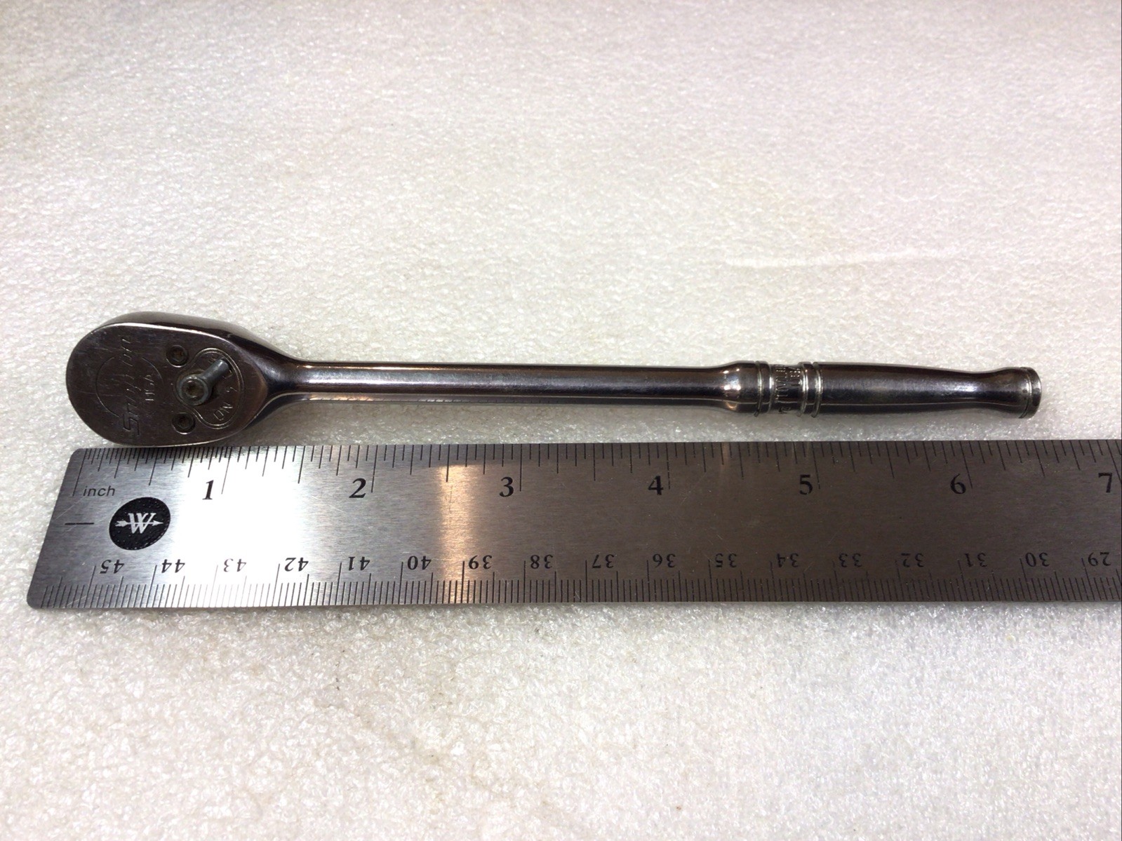 Snap On TML830 – 1/4″ Dr., 6-1/2″ Long, Chrome, Sealed Head, Ratchet -USA-NICE