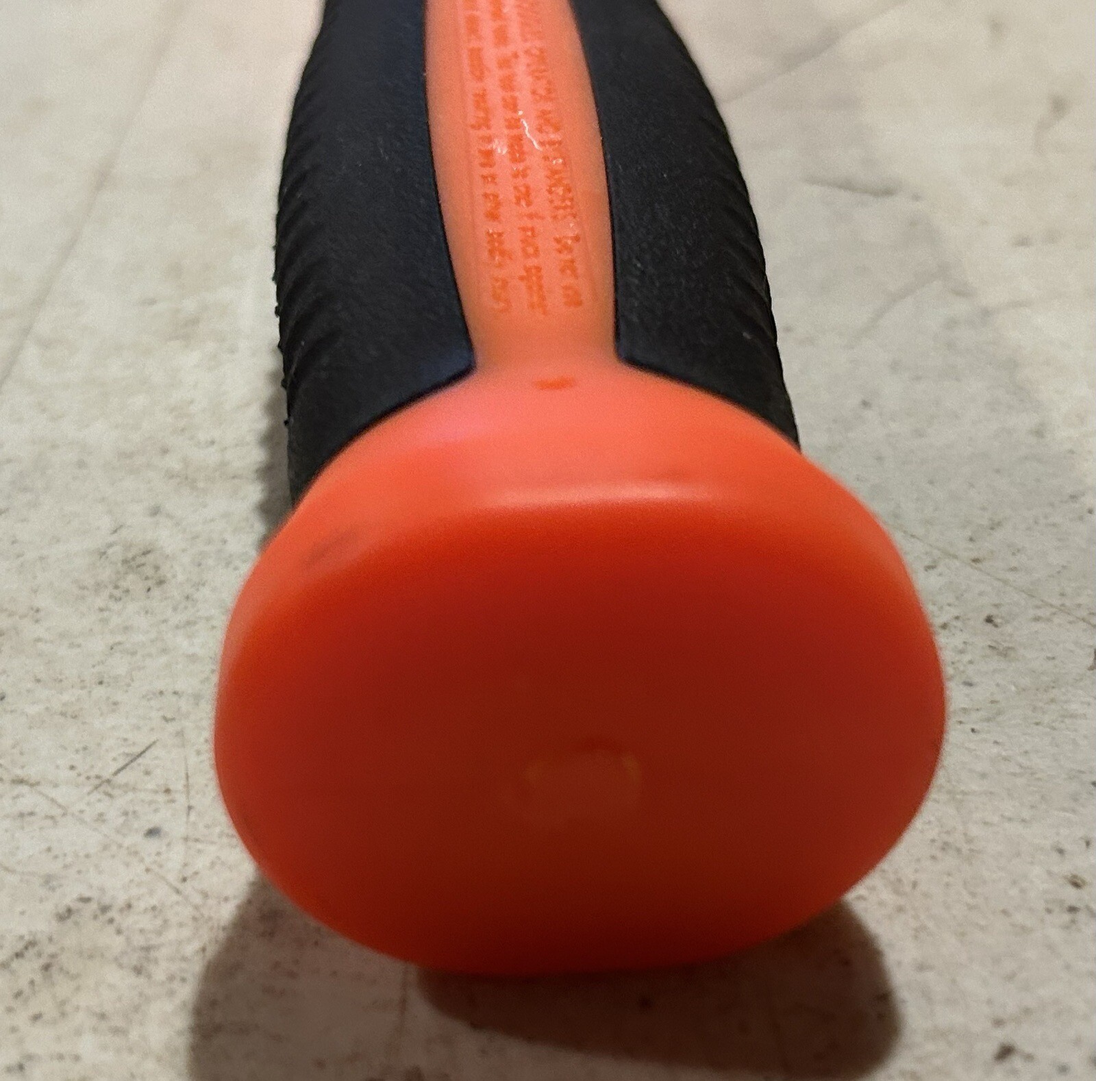 NEW Snap-on Tools 32oz/900g ORANGE Soft Grip DeadBlow Hammer HBBD32