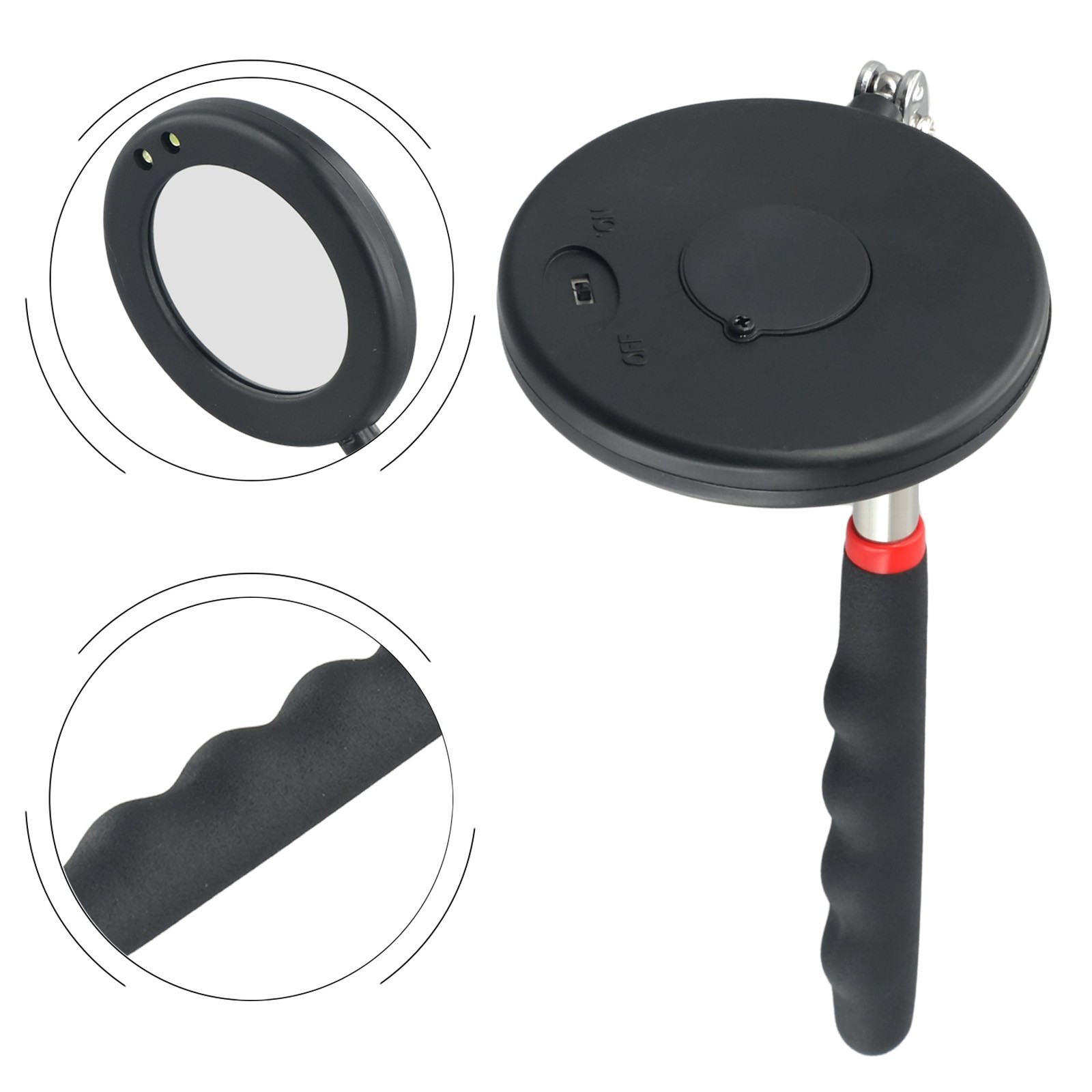 Extending Inspection Mirror Telescopic Swivel Car Mechanic Folding Tool DIY