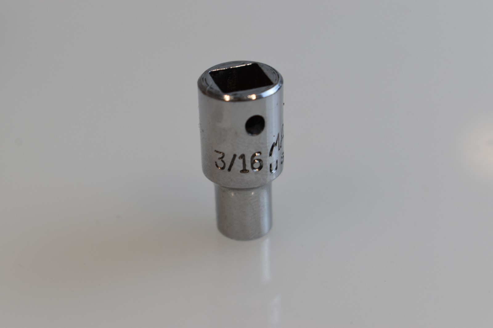 Mac Tools USA M66 3/16″ SAE Shallow Socket 1/4″ Drive 6 Point Chrome