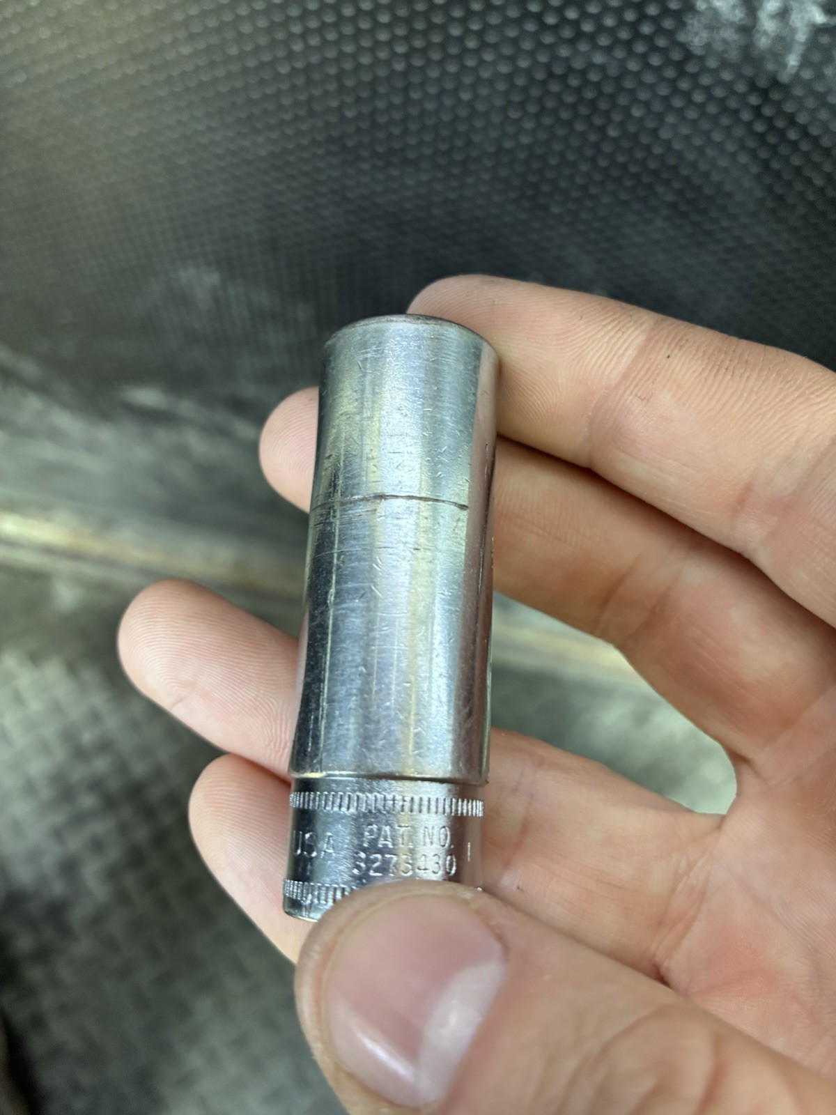 Snap On Underline Logo SFSM15 15mm Metric Deep Socket 3/8″ Drive 6 Point USA