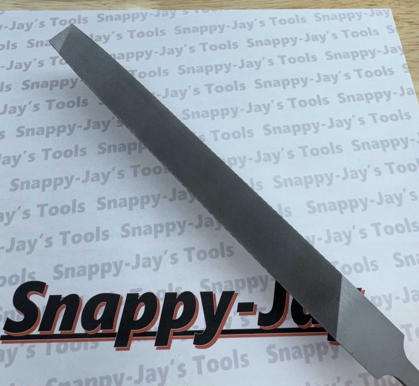 Snap-on Tools NEW ORANGE Soft Grip Flat 8” Length Blade Mill File SGHF615B 8MA