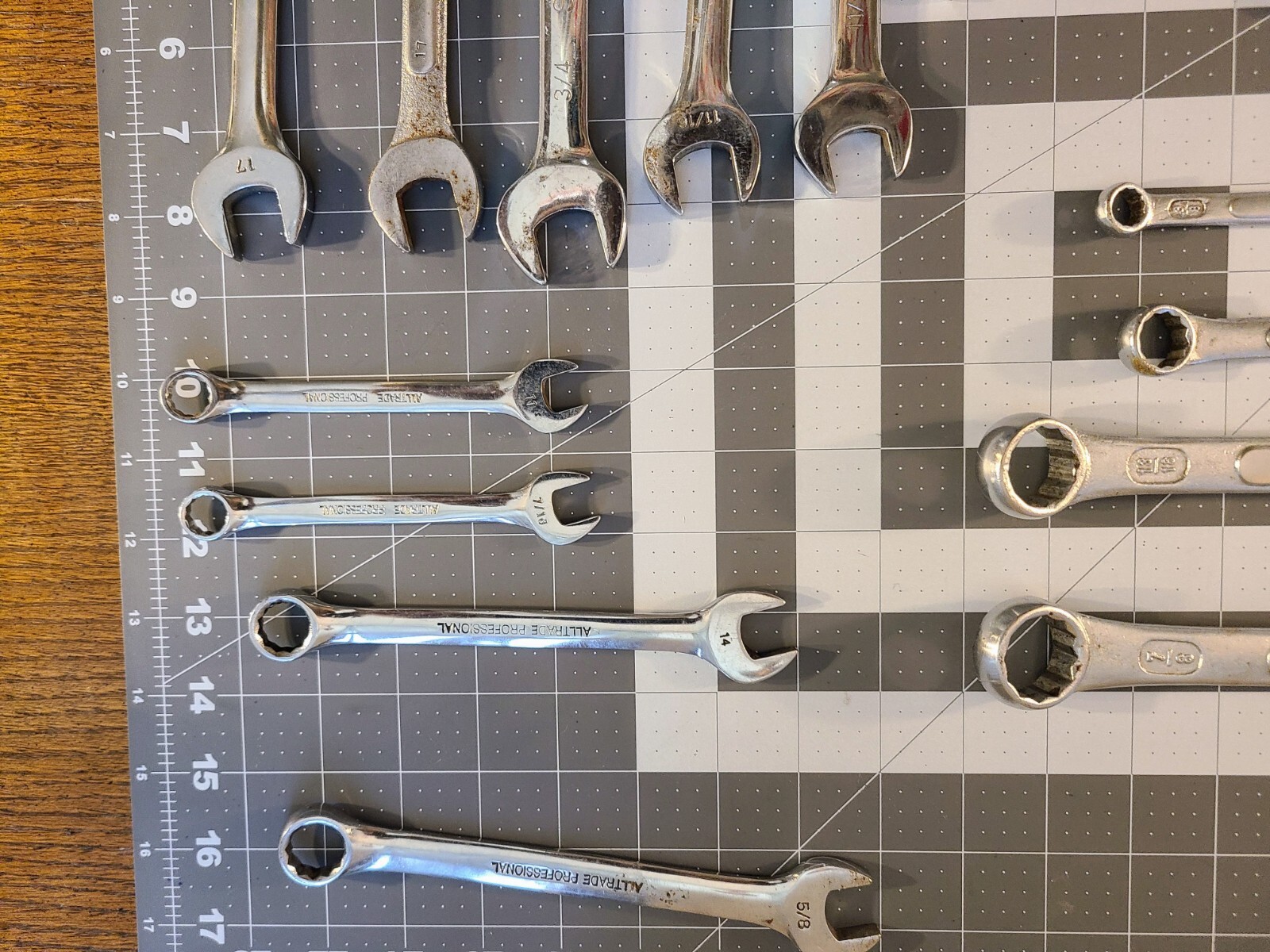 STANLEY, ALLTRADE, SAE/METRIC etc. Open-ended Combo Wrenches Lot, Pick any Size