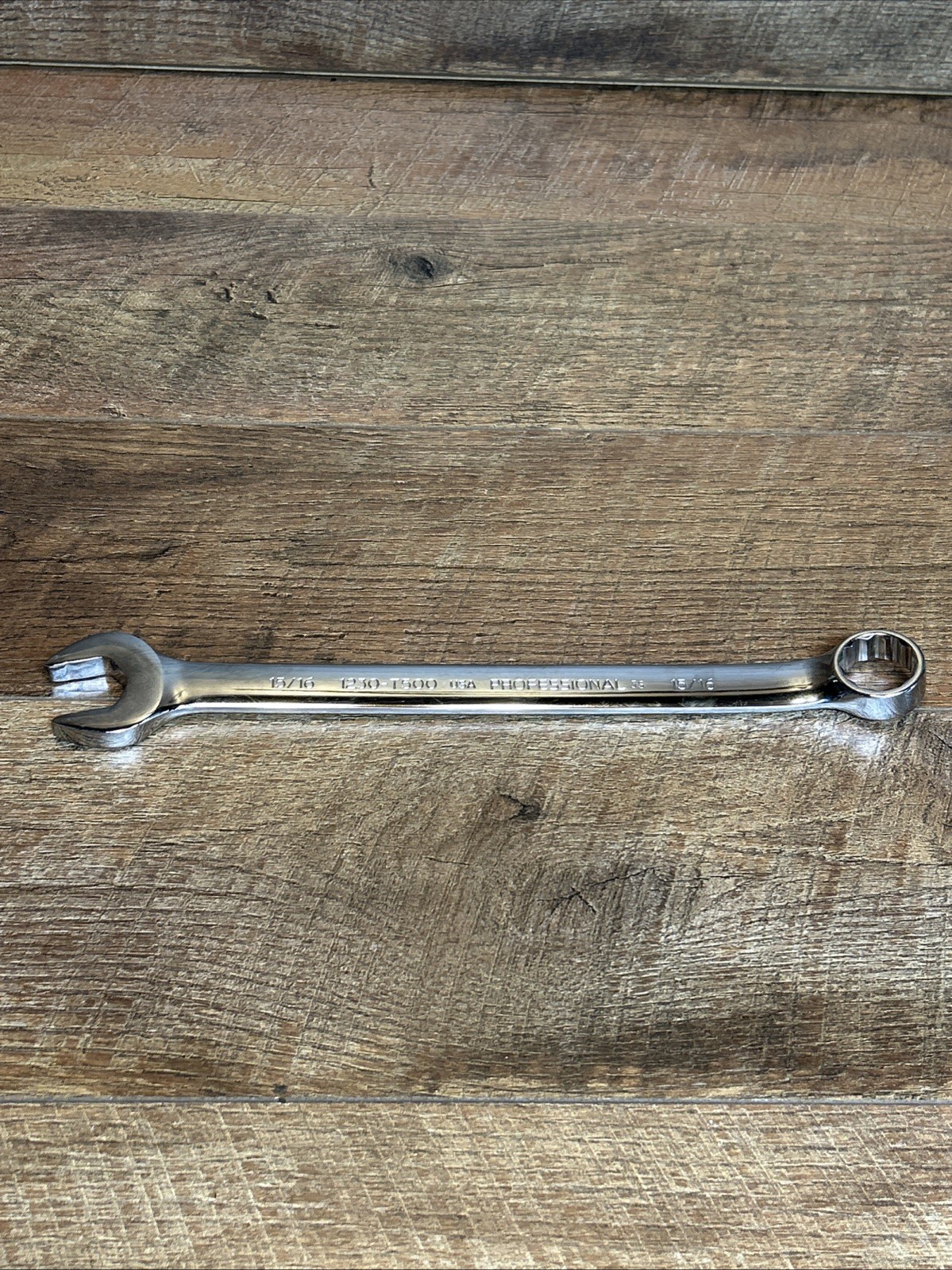 Proto J1230-T500, 15/16″ Anti-Slip Combination Wrench, 12 Point, 12-3/4″ OAL
