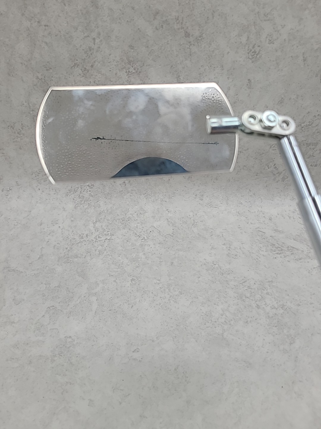 Delavan Inspection Mirror Telescoping 30” Adjustable Hinged Rectangular Head