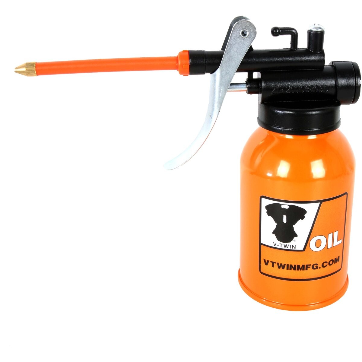 V-Twin Manufacturing Metal Squirt Oil Can – 68310