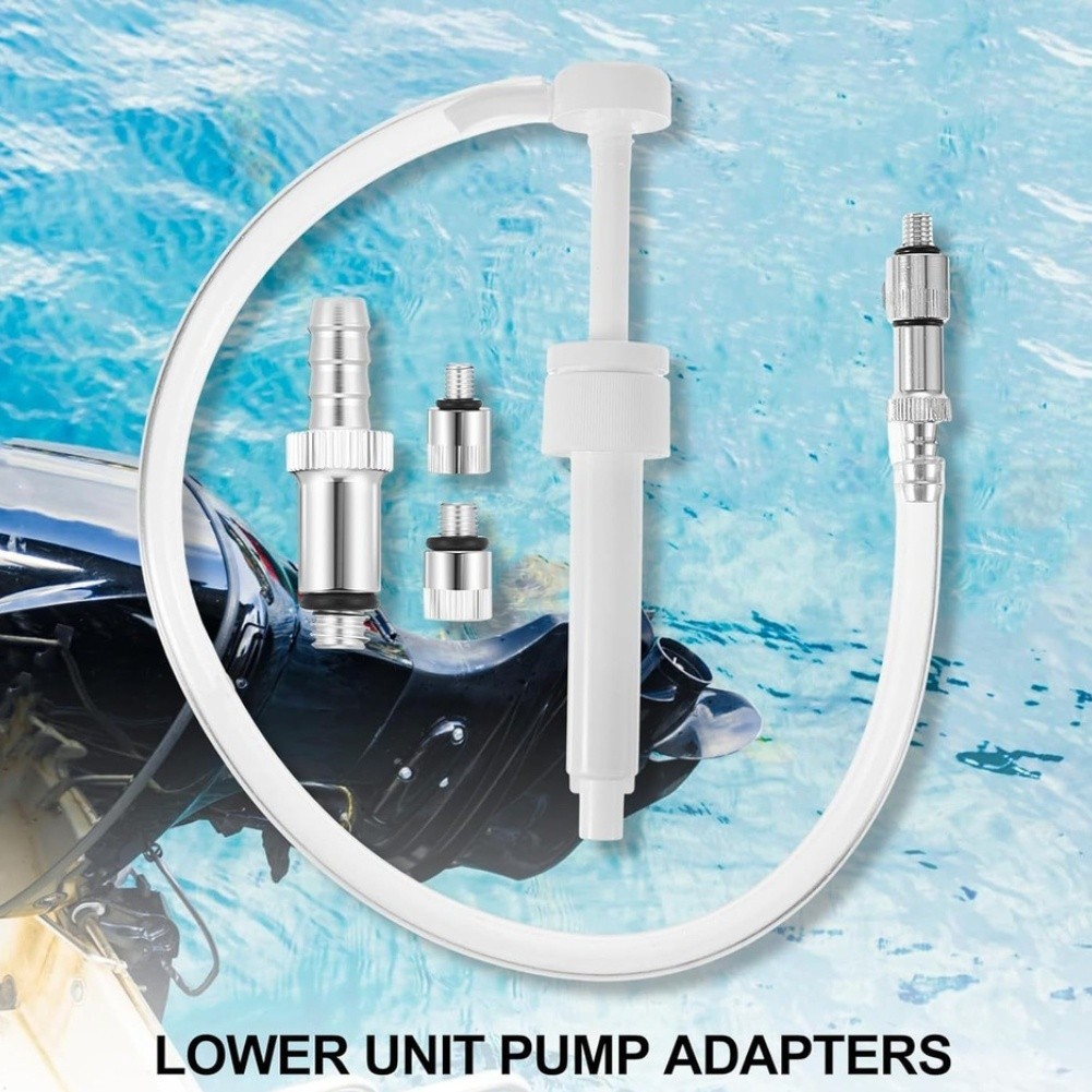Oil Pump Adapter Pump Adapter Kit Multiple Adapter Sizes Compact 6-Piece Set
