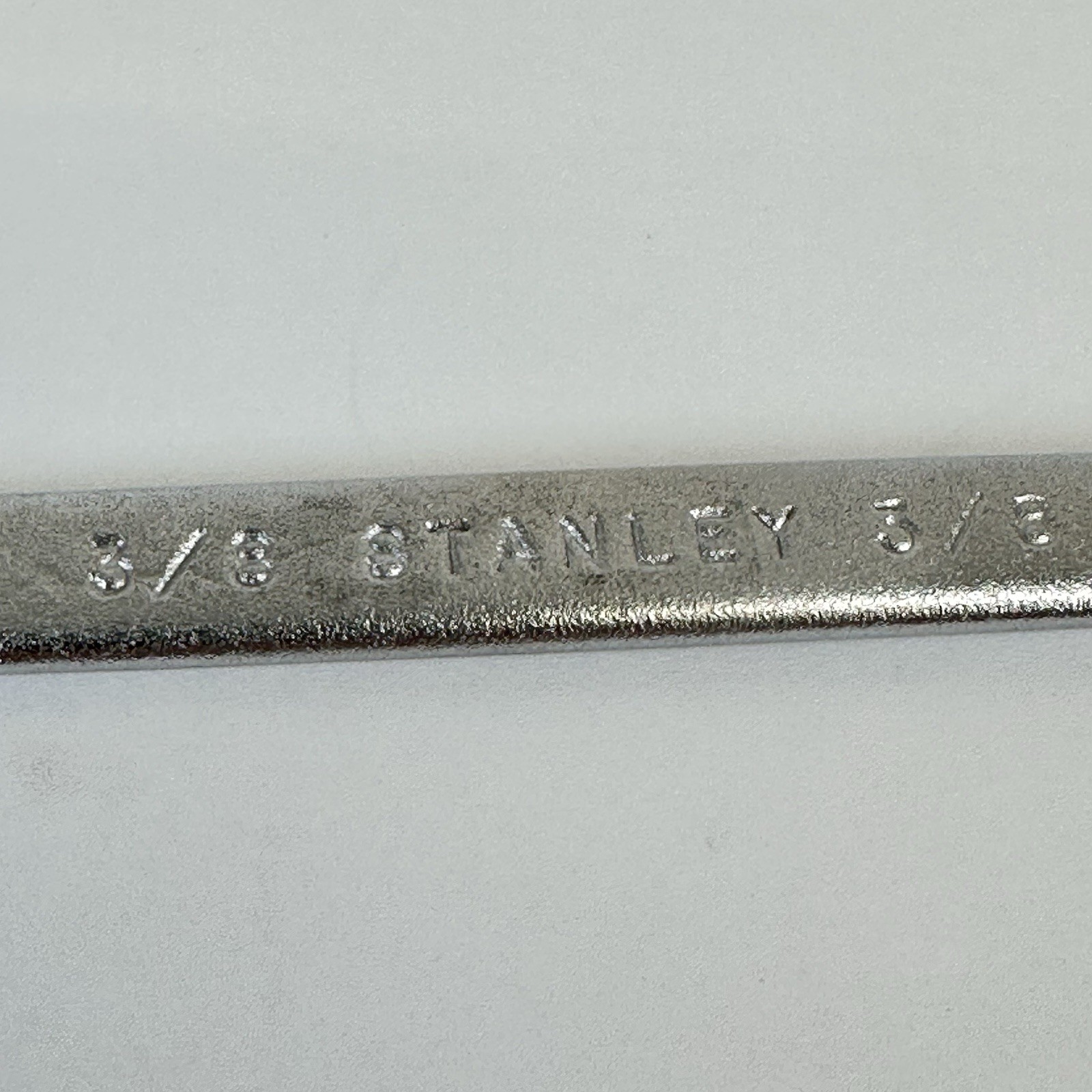 Vintage Stanley 86-833, 3/8″ Combination Wrench Forged Alloy Made in USA