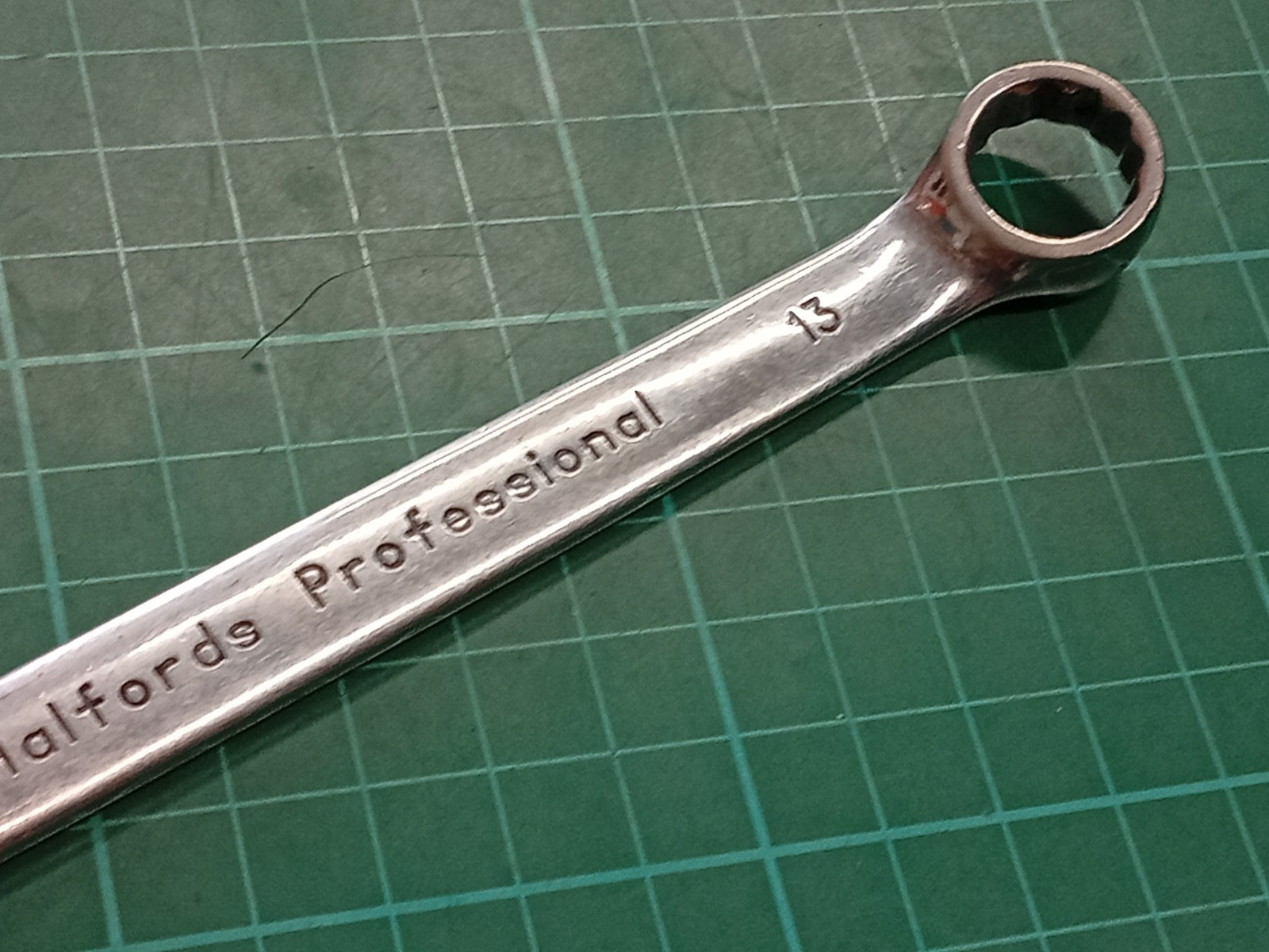 Halfords Professional 13mm, Chrome Vanadium Steel, Combination Spanner