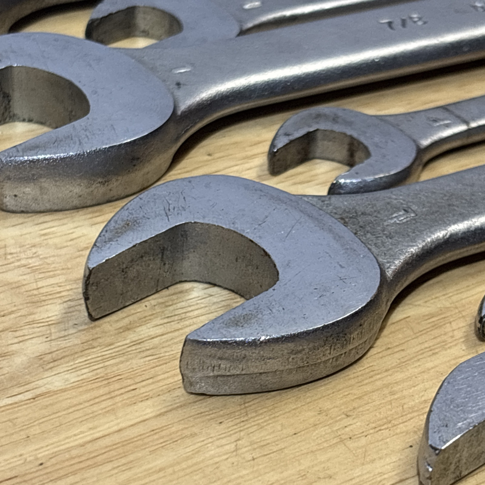 Dayton SAE Combination Wrench Set 12 Point 3/8″ to 1″ Vtg USA
