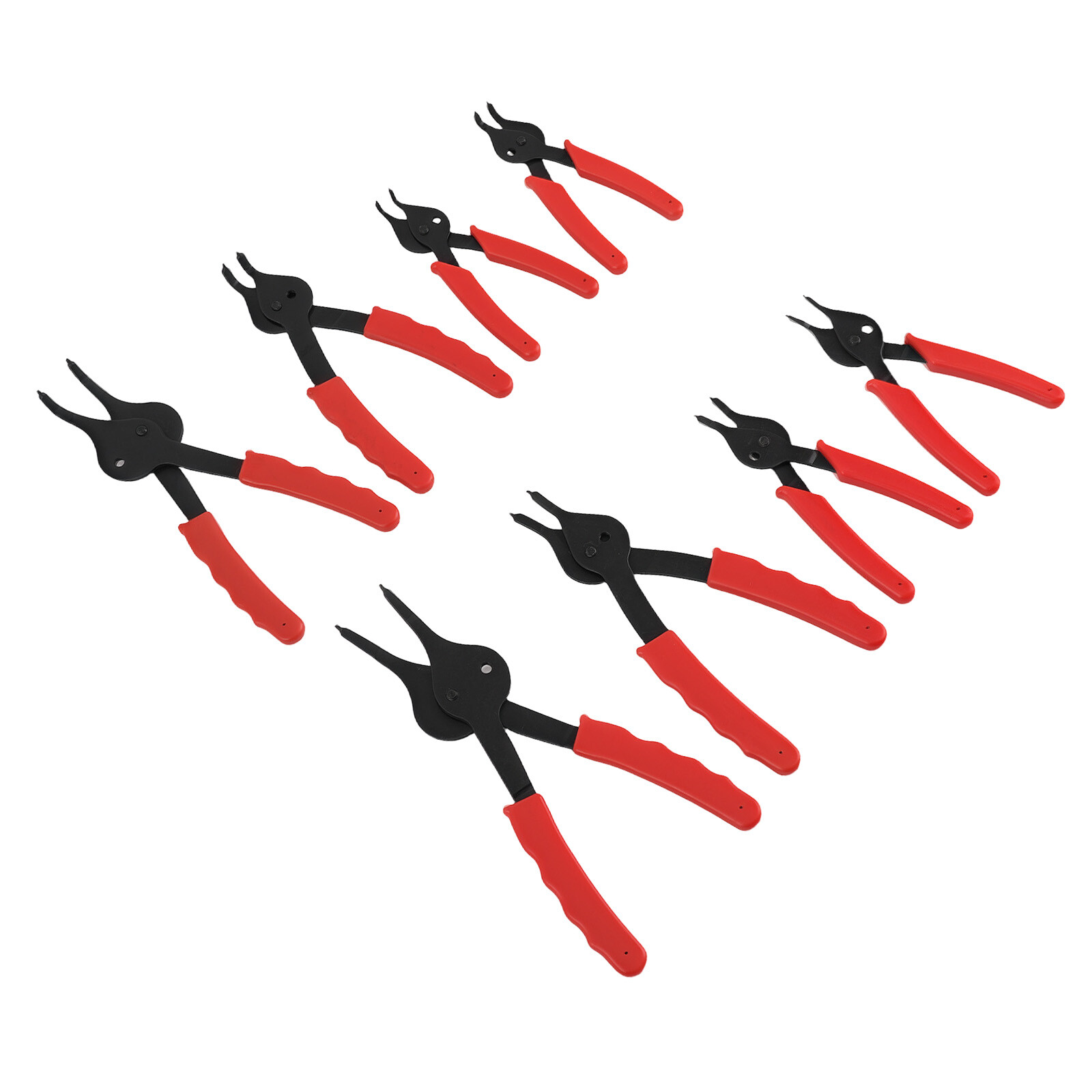 Mechanic Snap Ring Pliers Set with Pick Tools for Auto Repair Maintenance Kit