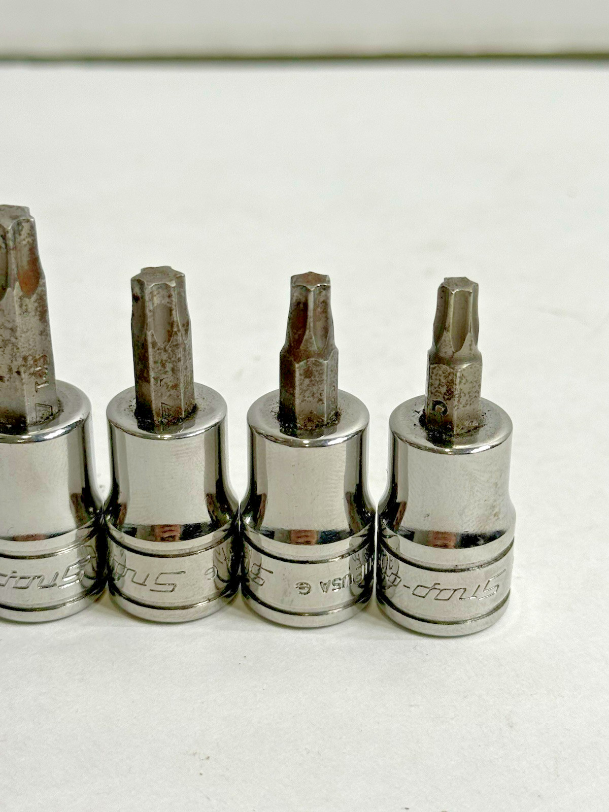 Snap On Torx Bit Socket 3/8″ Drive Set of 6: T55 T47 T45 T40 T30 T27