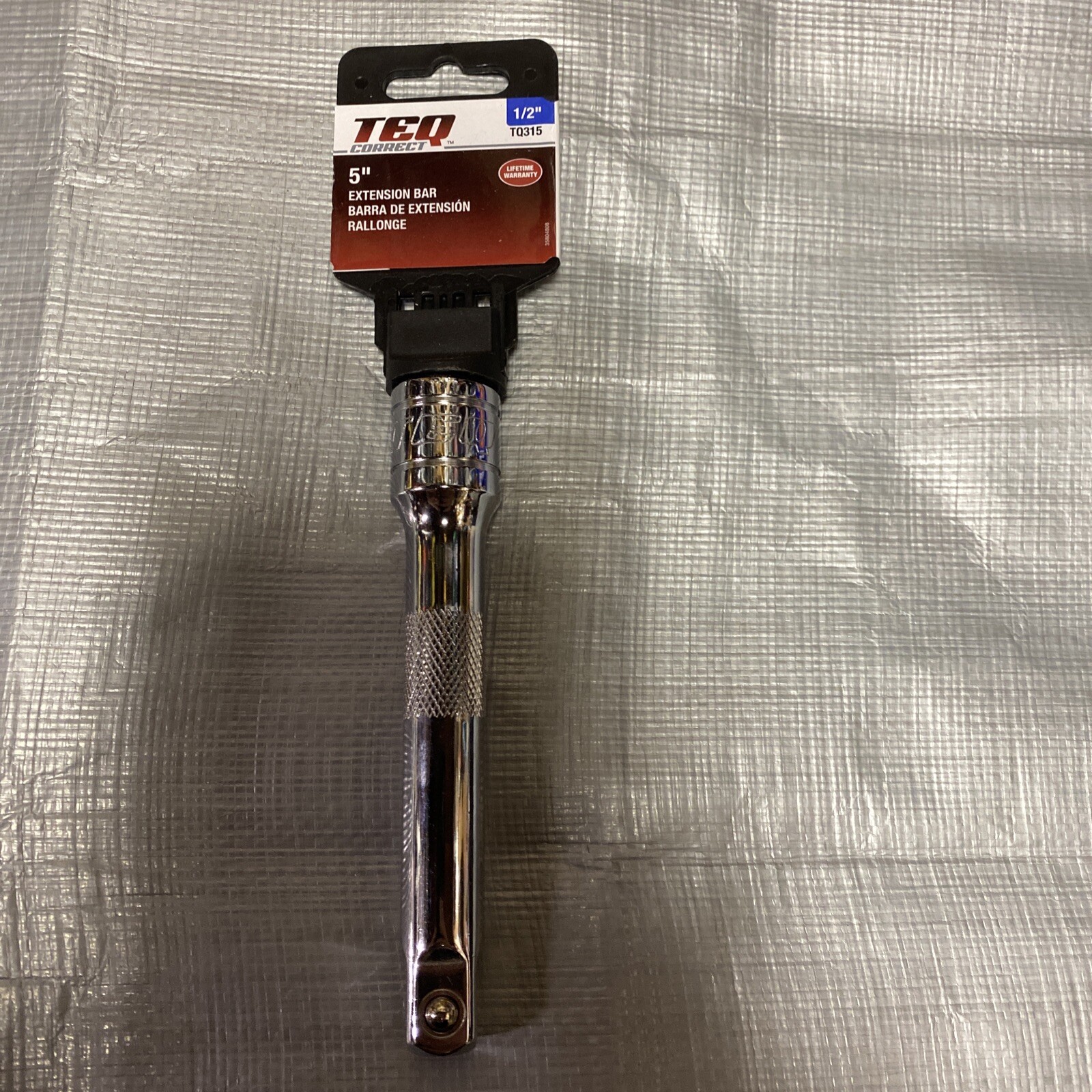 TEQ Correct – 5” Socket Extension Bar – 1/2” Drive – TQ315
