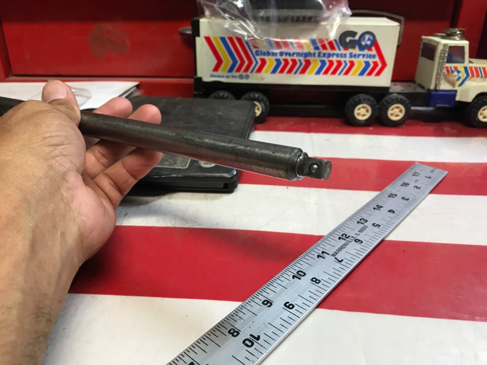 Cornwell tools extension adapter 24” 1/2” IN and 3/8” out EA3224B GGGG