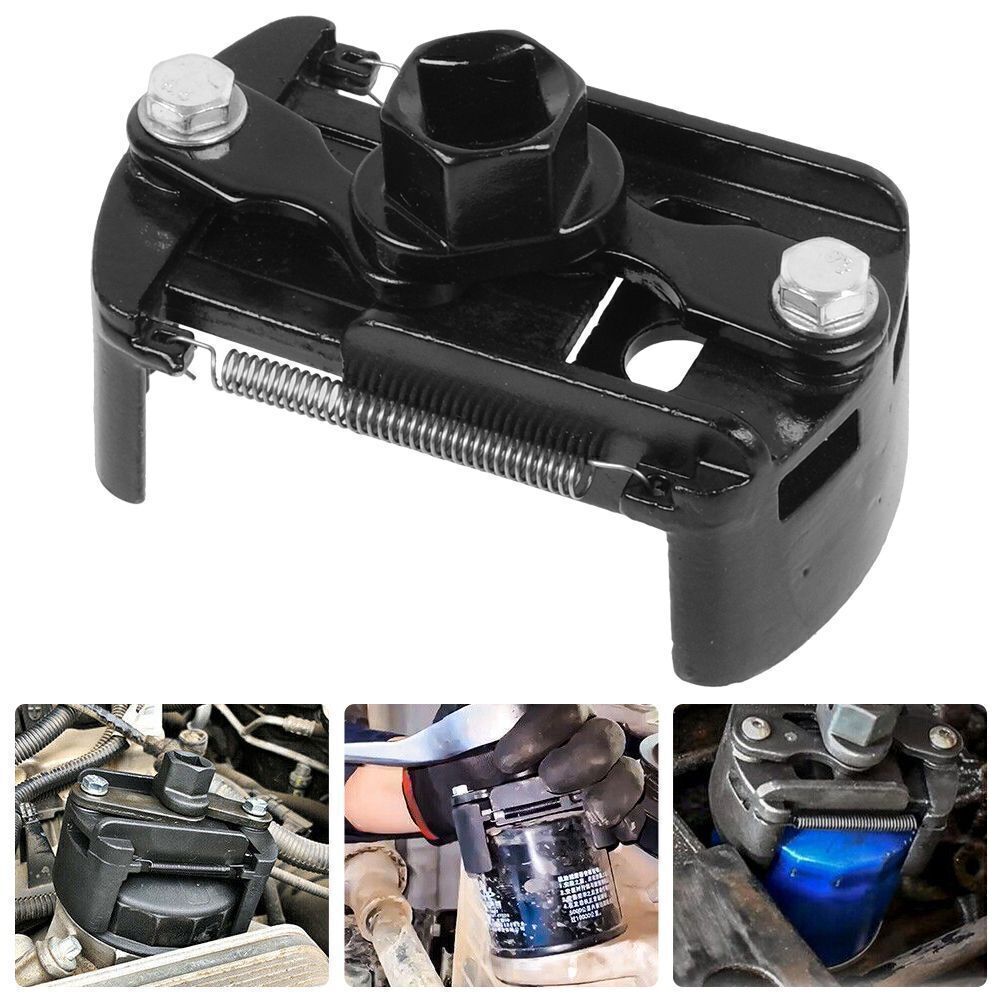 Oil Filter Wrench 2-3/8 to 3-1/8 inch 60mm-80mm Universal Removal Tool 1/2»