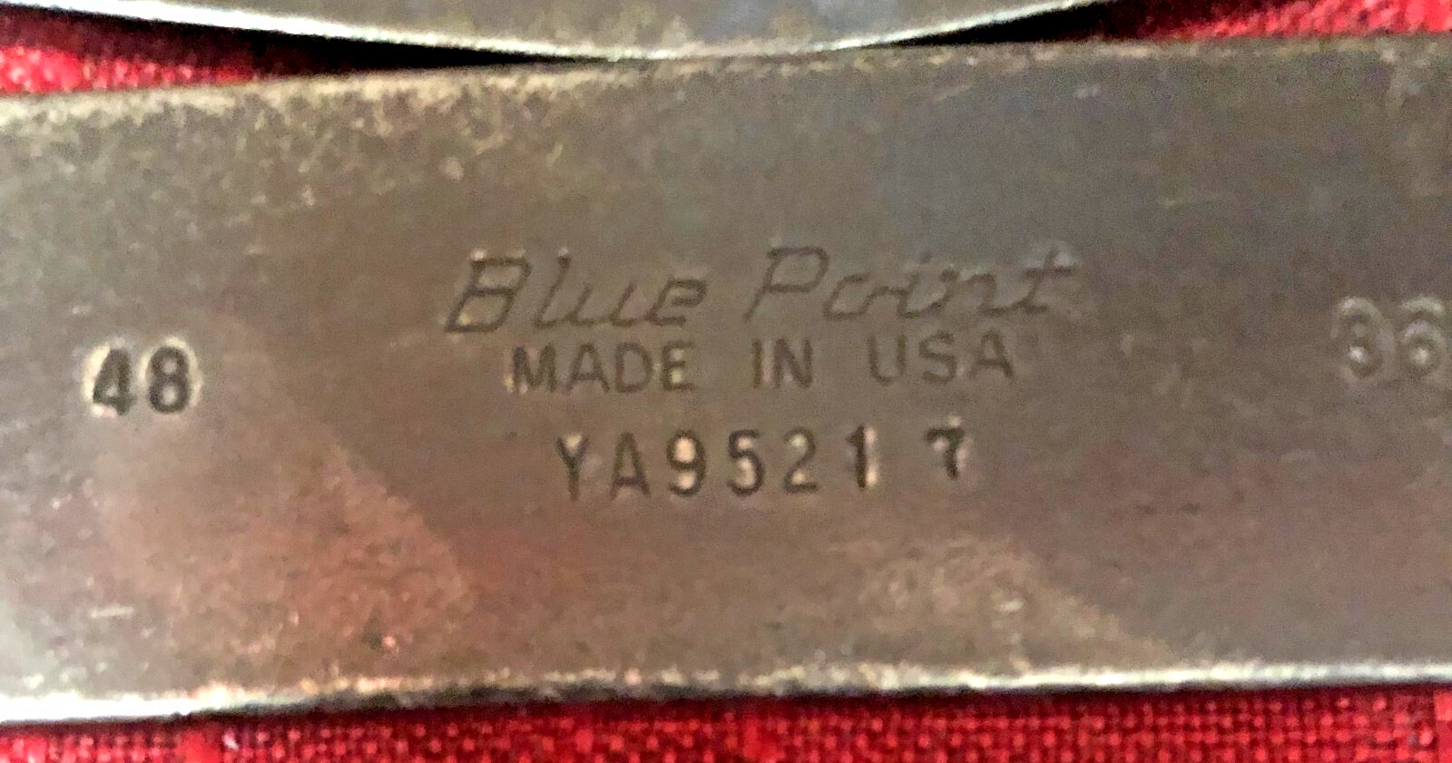 Blue-Point Snap On YA9521 + YA9527 Fan Clutch Wrench Set USA Good 8/10
