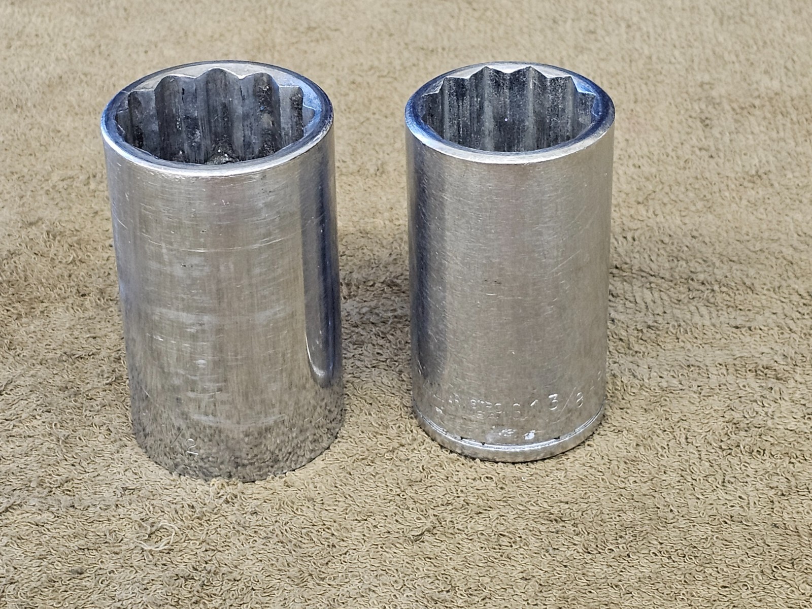 2 Armstrong Socket 1-1/2″ 13-348 1-3/8″ 1244 Deep Well Sae 3/4 Drive Automotive