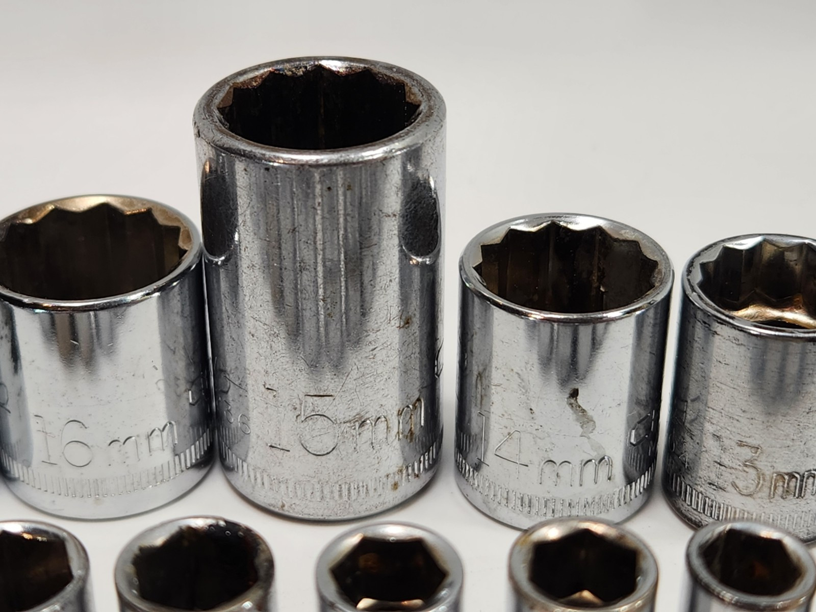Vintage Craftsman Socket Tool Mixed Lot of 33 VV , G & V SERIES / Metric SAE