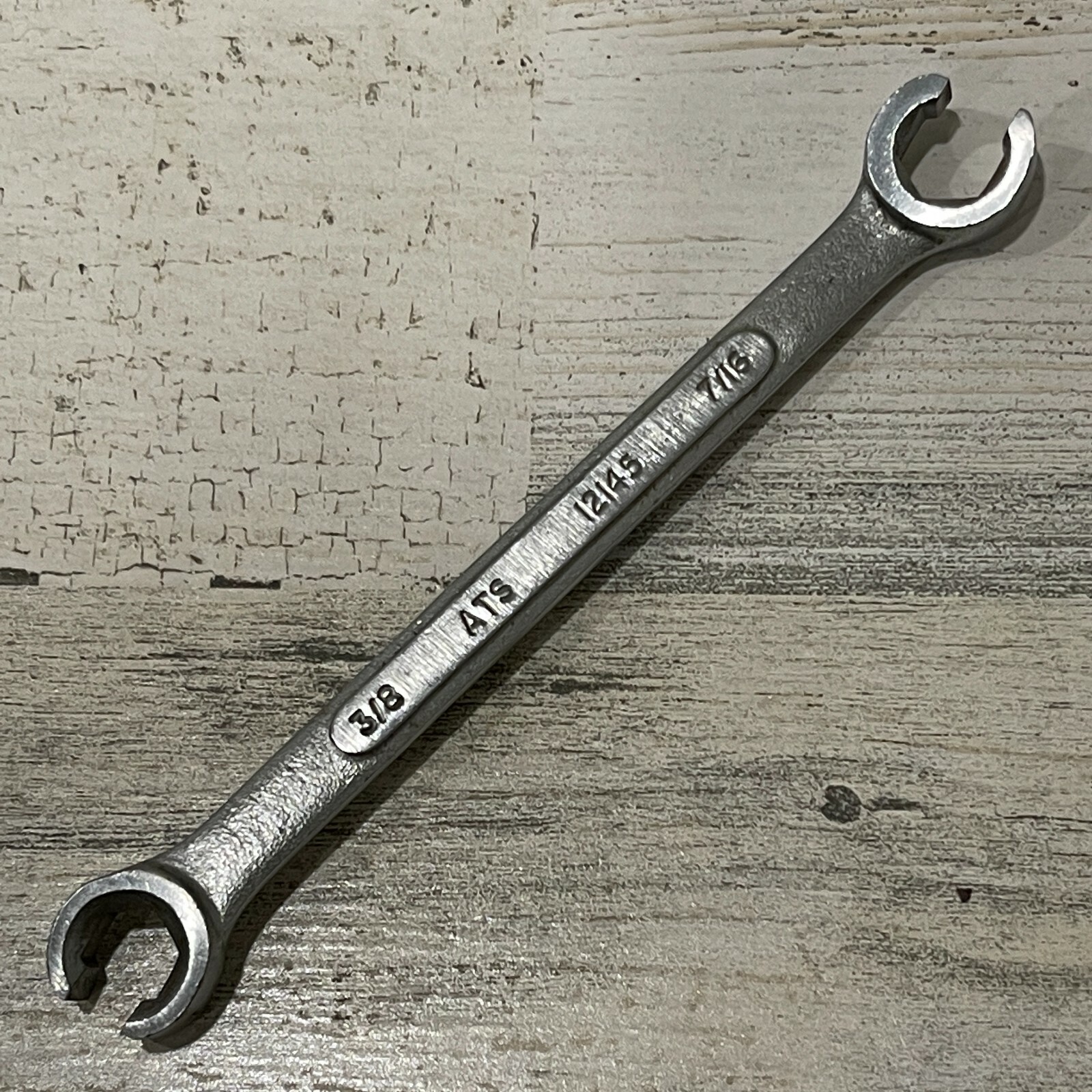 ATS Tools No.12145 6 Point 3/8» – 7/16» Flare Nut Wrench Made in Canada NOS