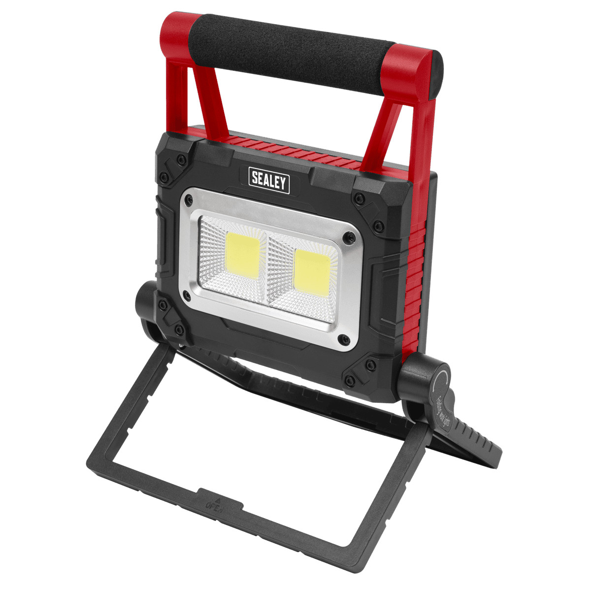 Sealey LEDFL15WS 15W LED Solar Powered Rechargeable Portable Floodlight
