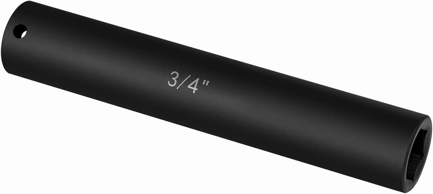 1/2 Inch Drive Heavy Duty Extended Length Extra-Deep Length Impact Socket Set