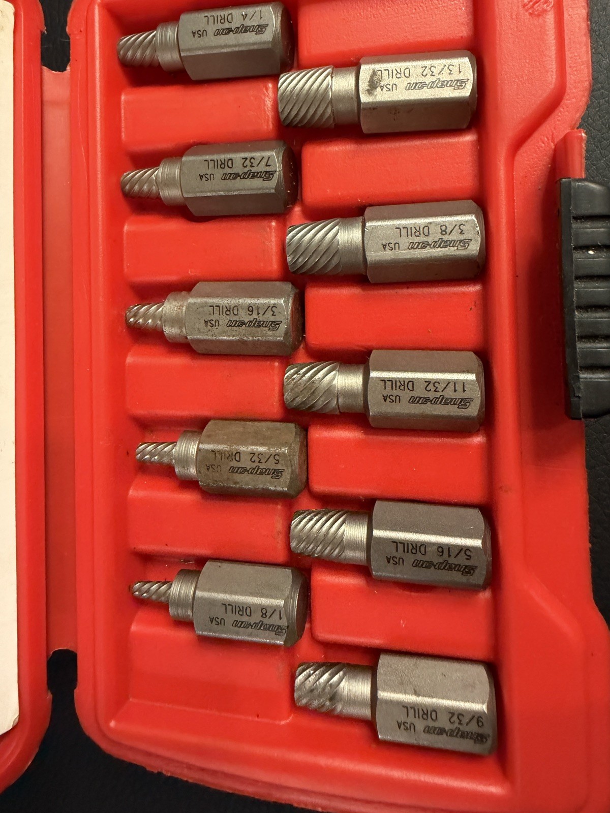 Snap-On Tools REX10B Screw Extractor Set