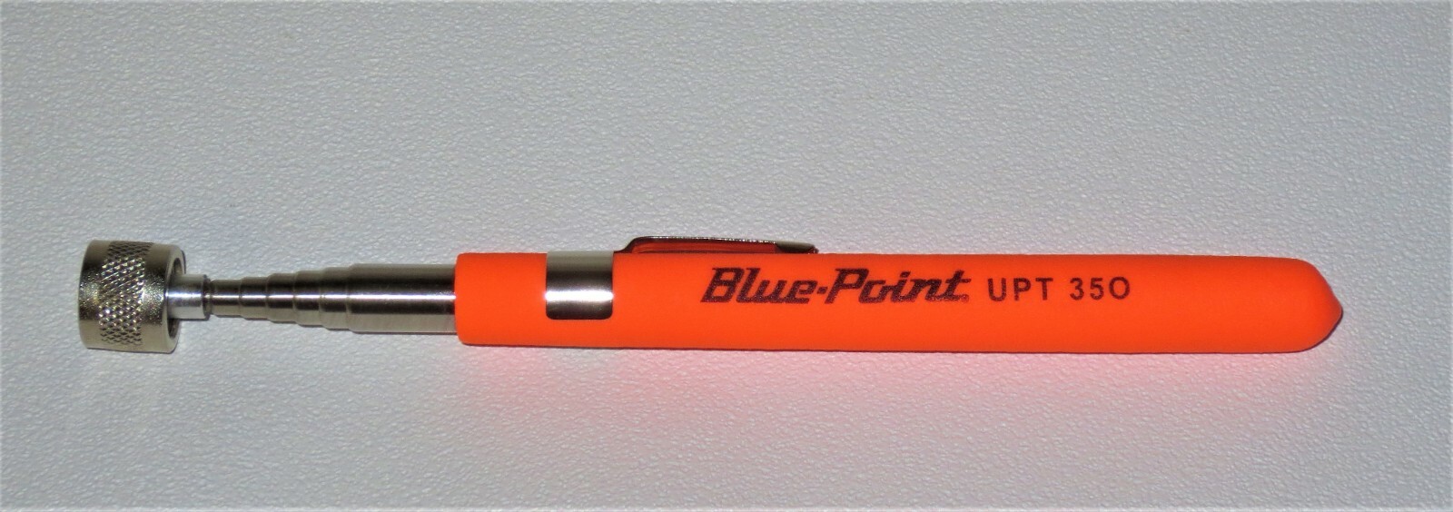 Snap-on’s BLUE POINT MAGNETIC PICK UP TOOL UPT35 *ORANGE* TELESCOPING TO 33″ NEW